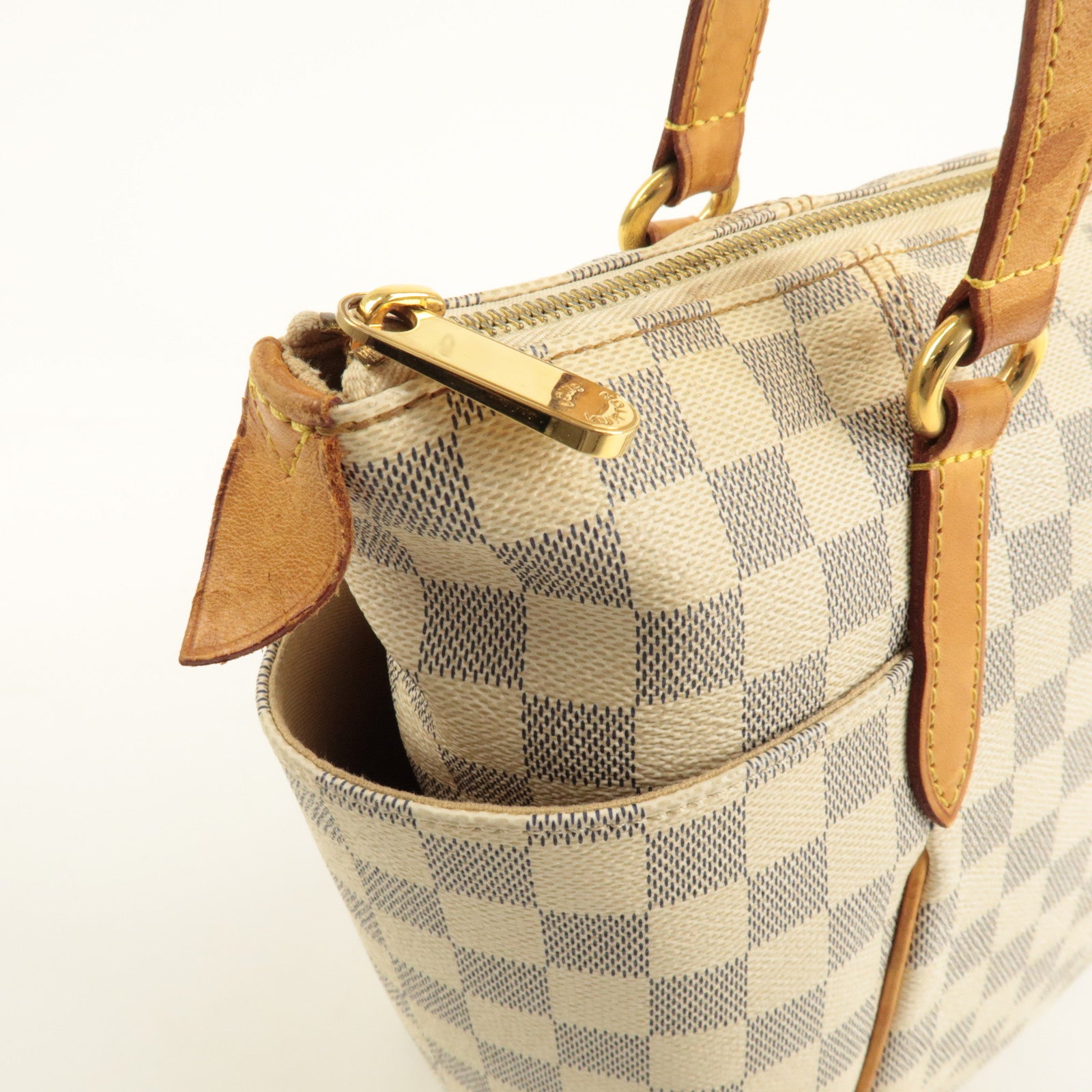 Louis Vuitton Damier Azur Totally PM Tote Bag Shoulder Bag N51261