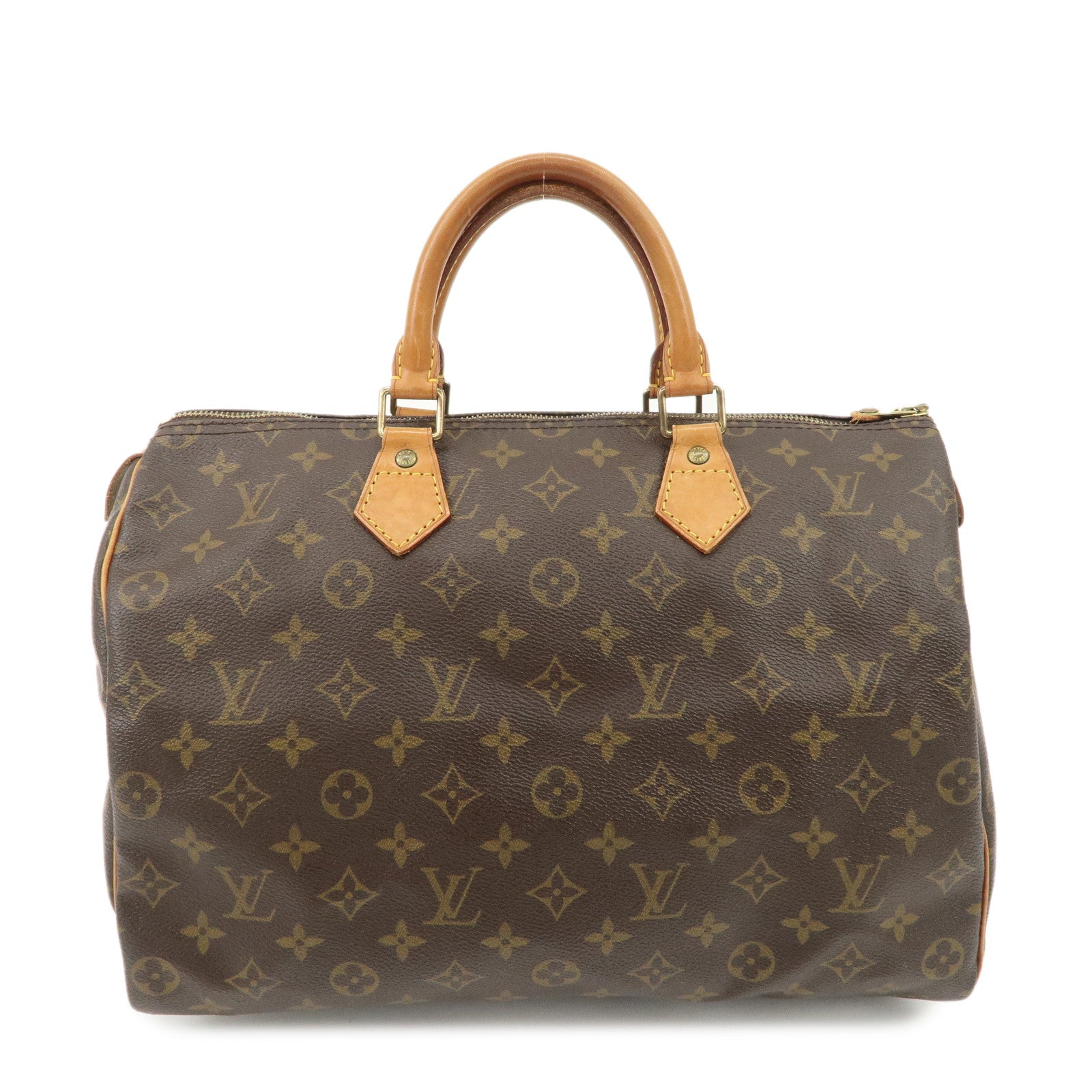 Louis Vuitton Monogram Speedy 35 Boston Bag Hand Bag M41524