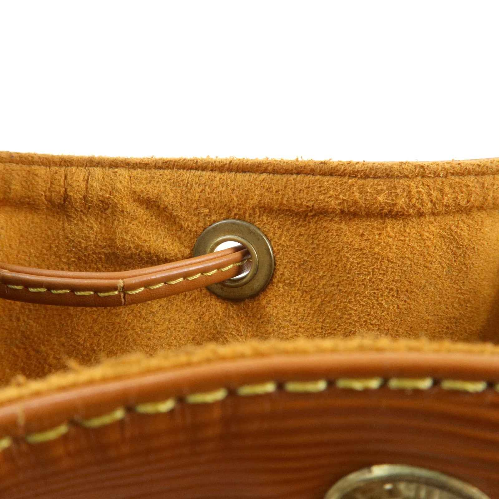 Louis Vuitton Epi Leather Petit Noe Shoulder Bag Zipang Gold M44108
