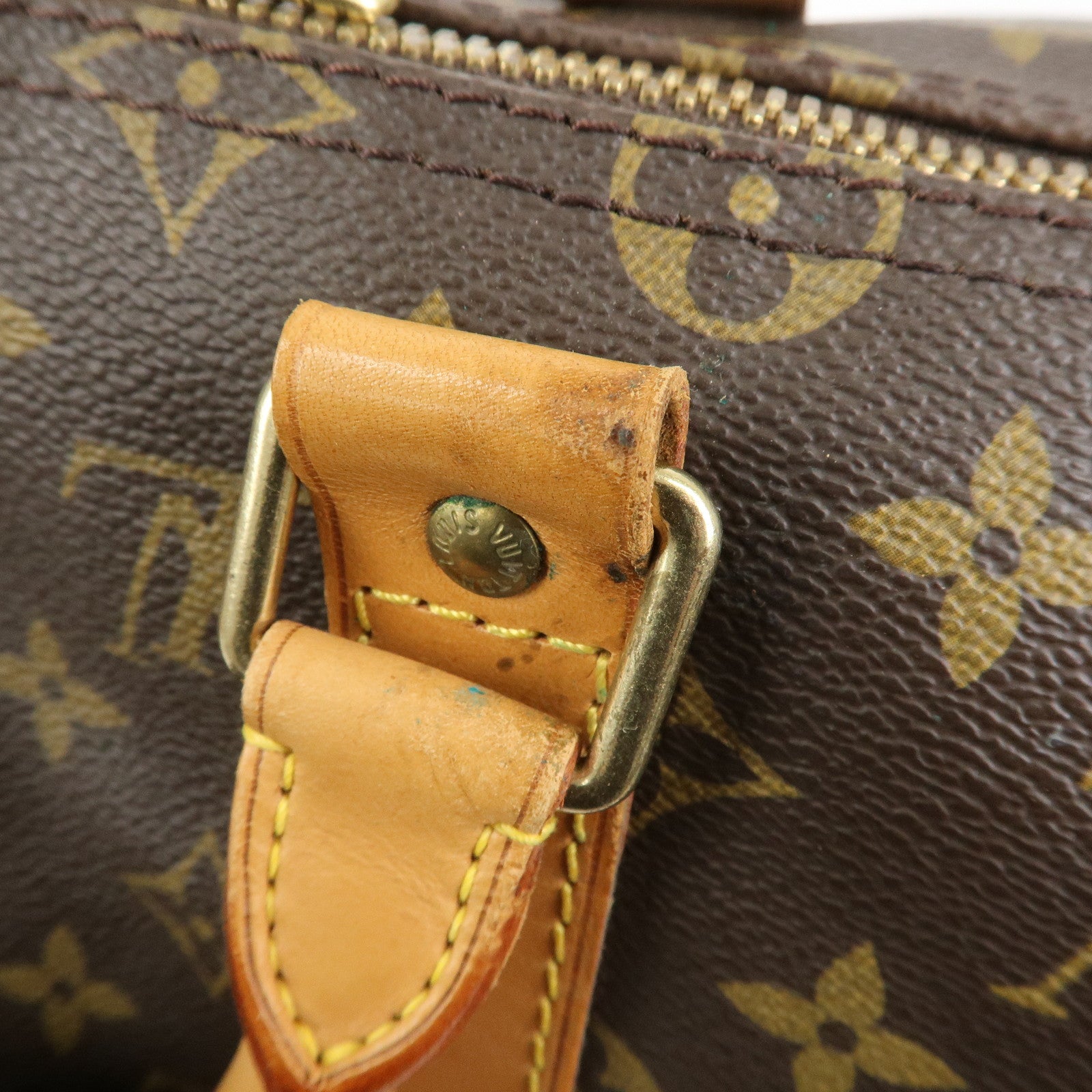 Louis Vuitton Monogram Keep All Bandouliere 50 Boston Bag M41416