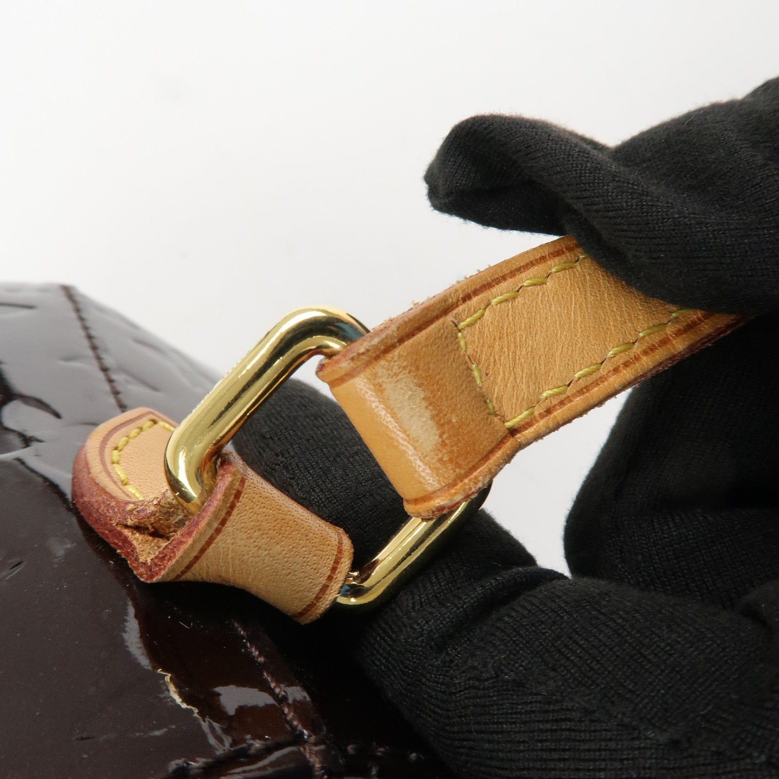 Louis Vuitton Monogram Vernis Leather Belleflower PM M91704 Used