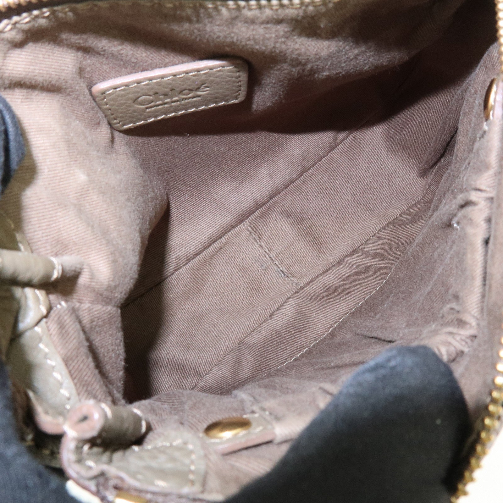 Chloe Mercy Leather 2Way Bag Shoulder Bag Brown