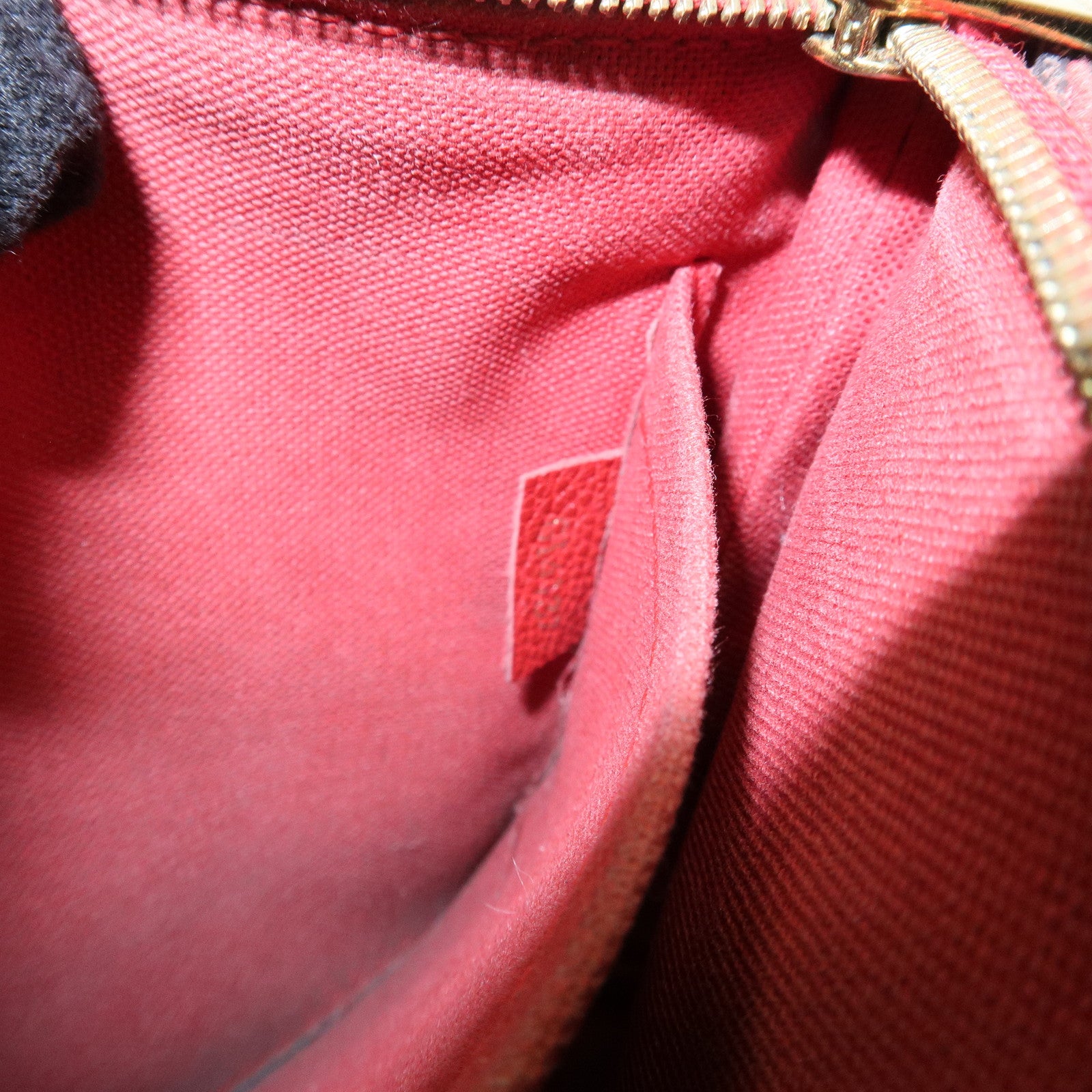 Louis Vuitton Monogram Pallas Clutch 2Way Bag Cerise M41638