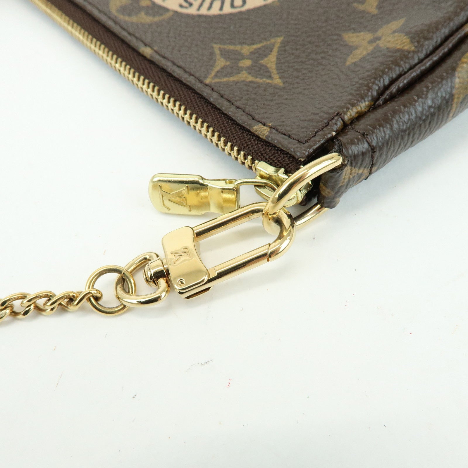 Louis Vuitton Monogram T&B Mini Pochette Accessoires Pouch M60153