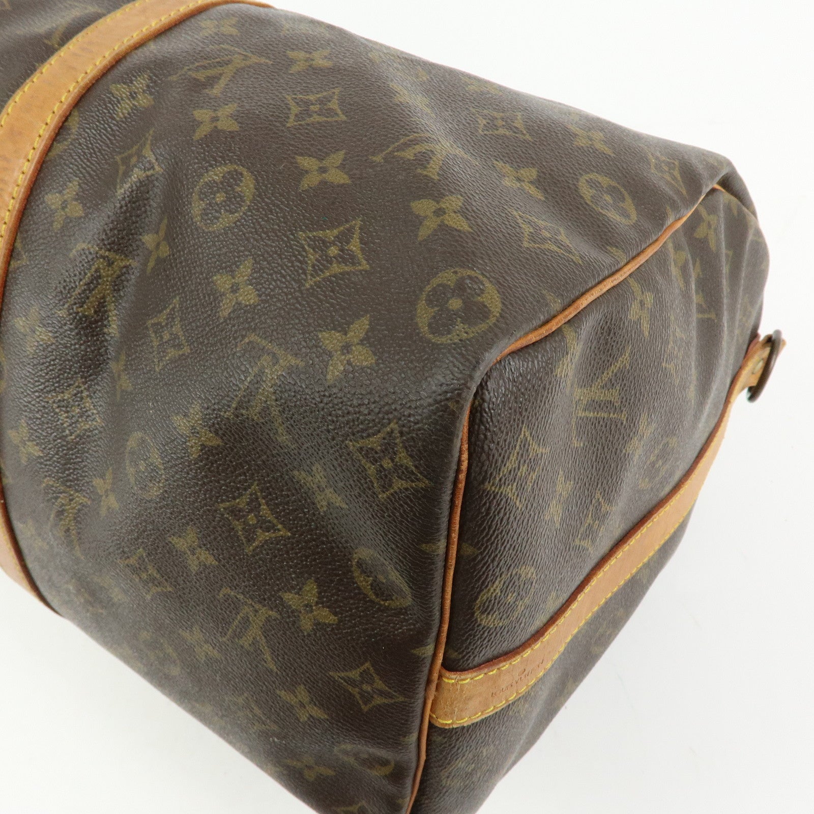 Louis Vuitton Monogram Keep All Bandouliere 50 Boston Bag M41416