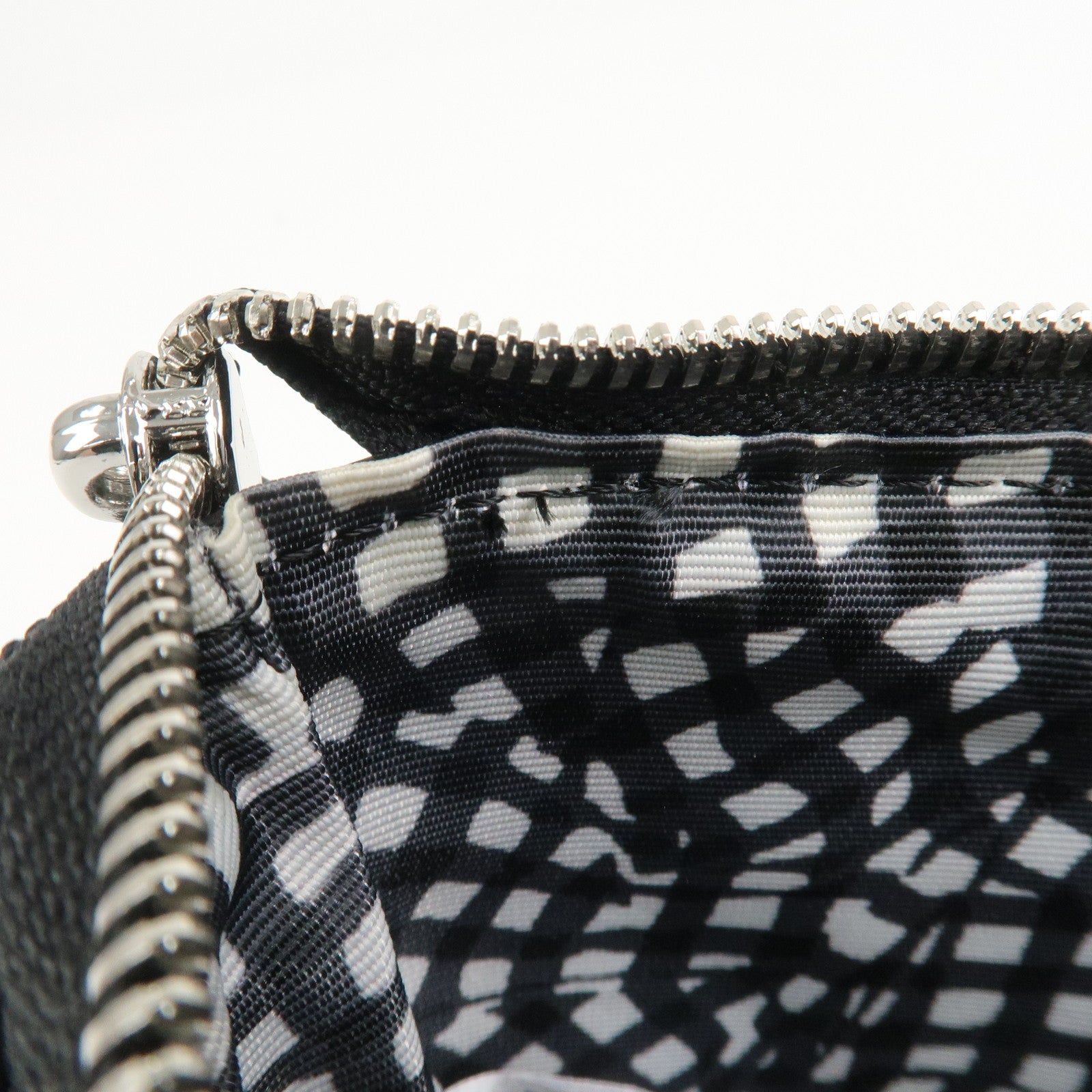 MCM Visetos Logo Leather Shoulder Bag Hand Bag Black