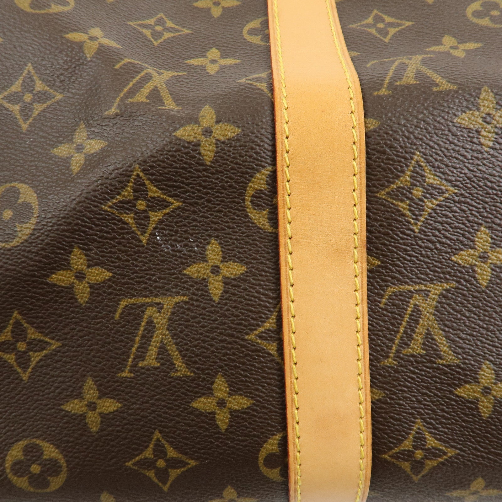 Louis Vuitton Monogram Keep All 50 Bandouliere Boston Bag M41416