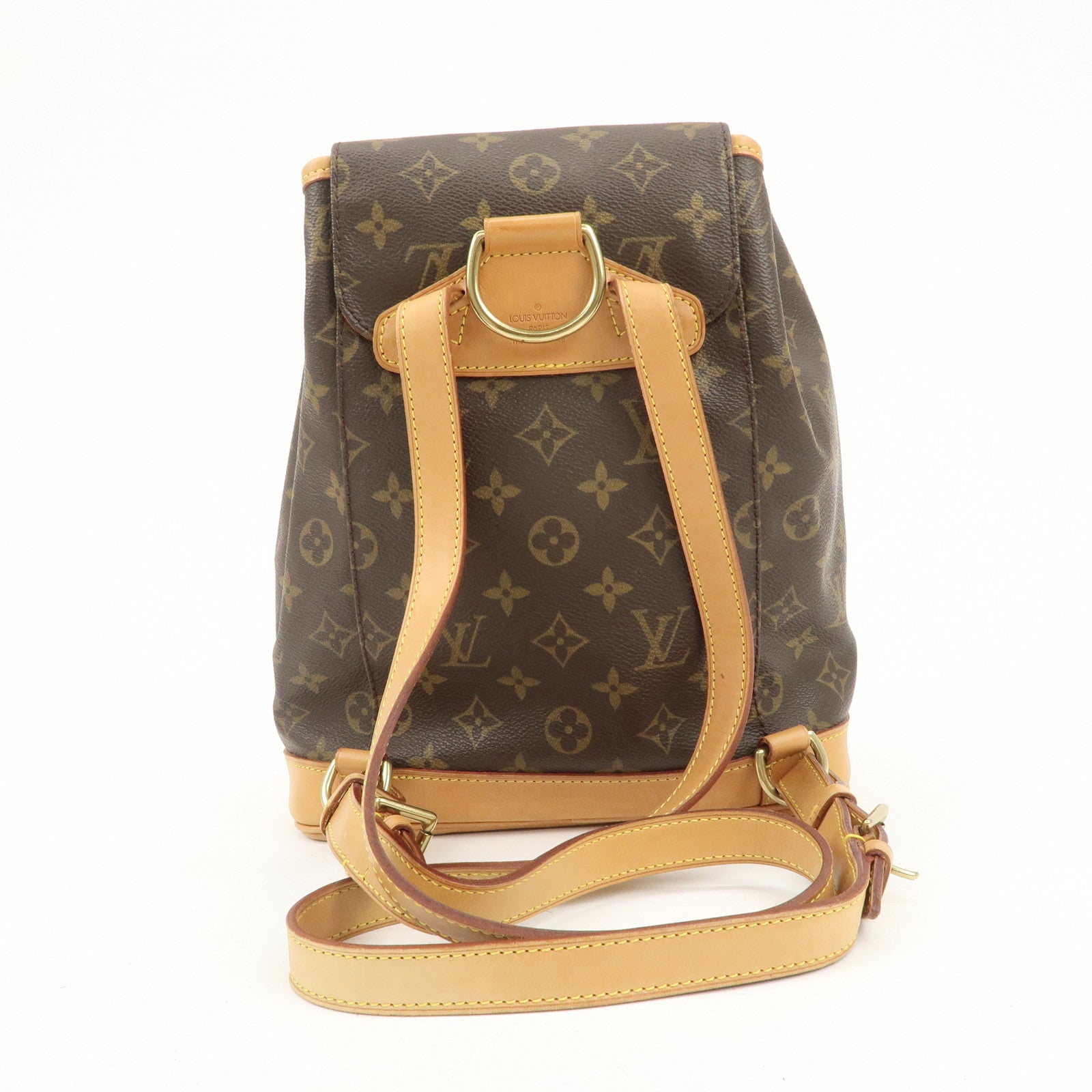 Louis Vuitton Monogram Montsouris MM Backpack Brown M51136