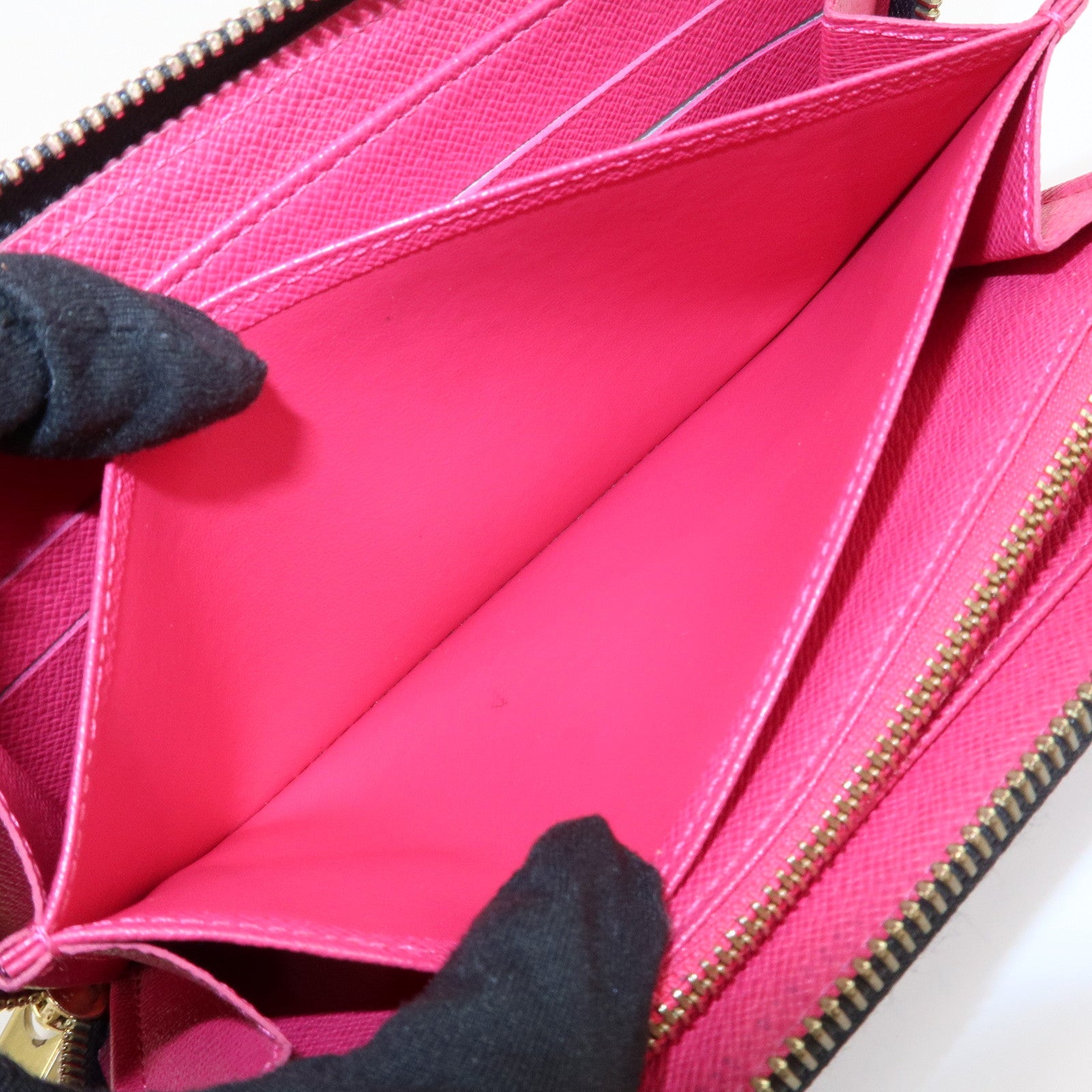 Louis Vuitton Monogram Multicolor Round Zippy Wallet Noir M60243 Used