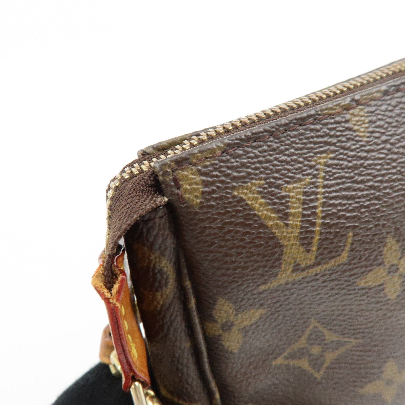 Louis Vuitton Monogram Pochette Accessoires Pouch Hand Bag M51980