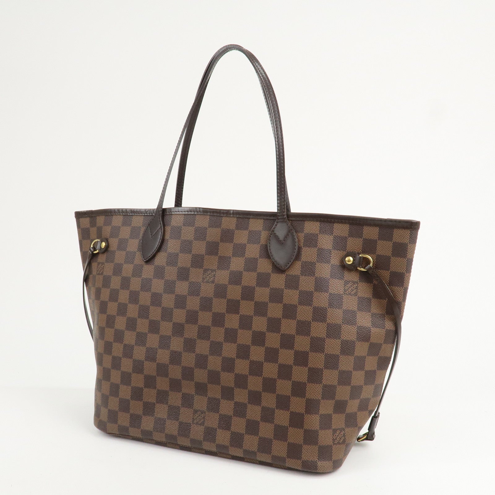 Louis Vuitton Damier Ebene Canvas Neverfull MM Tote Bag N51105