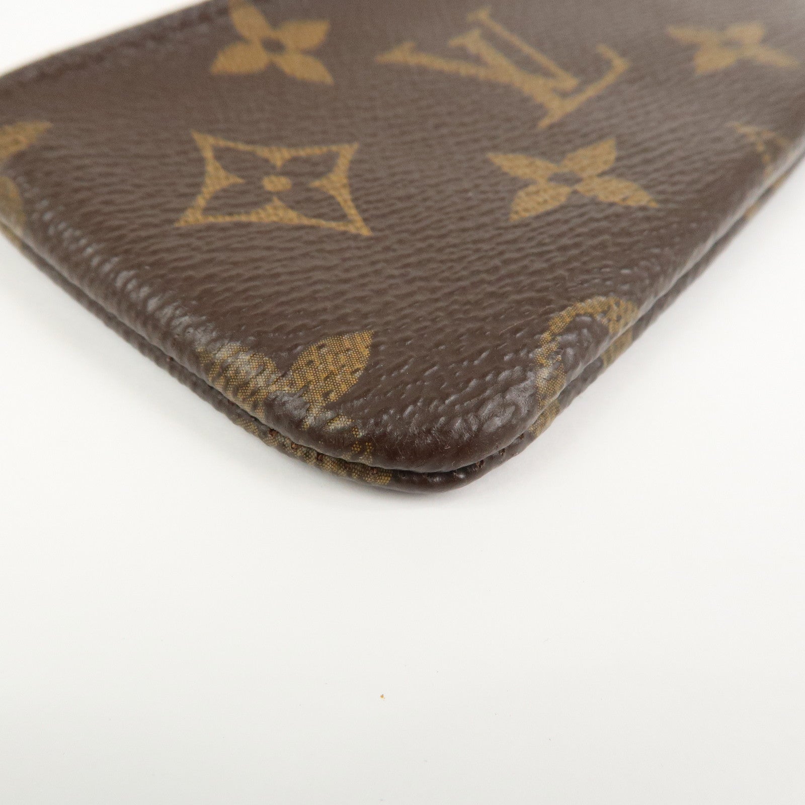 Louis Vuitton Monogram Pochette Cles Coin Case Key Case M62650