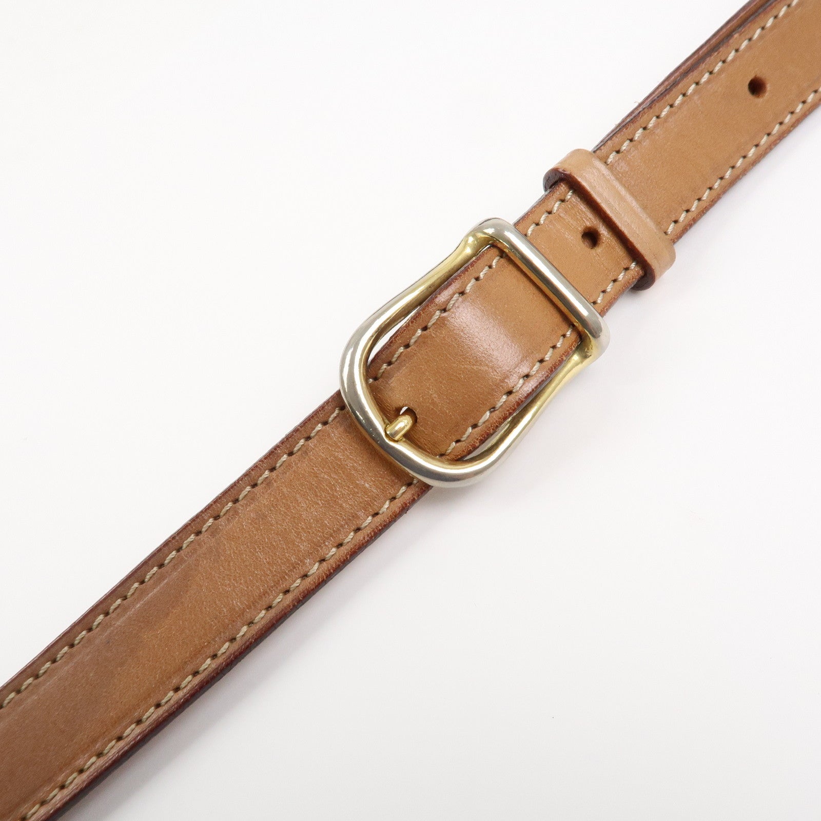 CELINE Macadam PVC Leather Shoulder Bag Crossbody Bag Brown