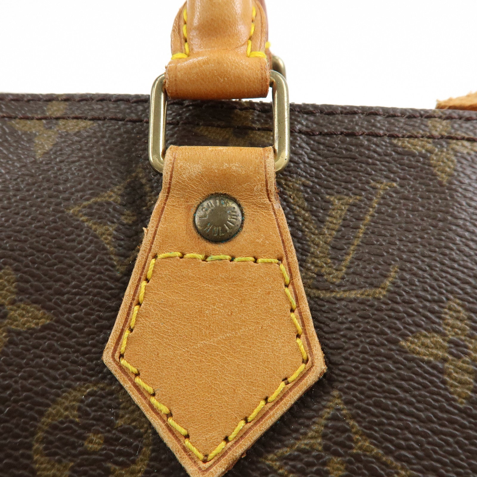 Louis Vuitton Monogram Speedy 40 Hand Bag Boston Bag Brown M41522