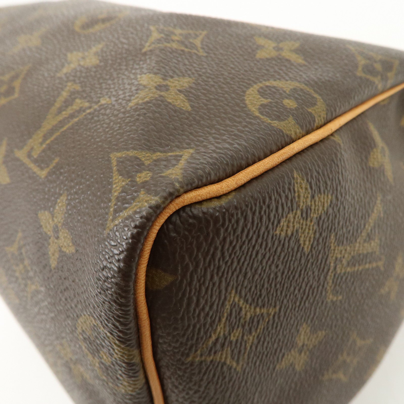 Louis Vuitton Monogram Speedy 25 Boston Bag Hand Bag Brown M41528