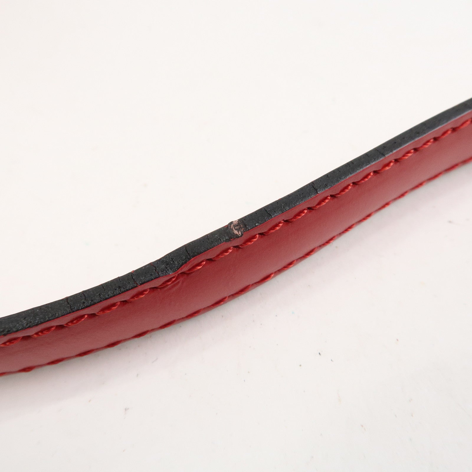 Louis Vuitton Epi Jeune Fille Shoulder Bag Castilian Red M52157