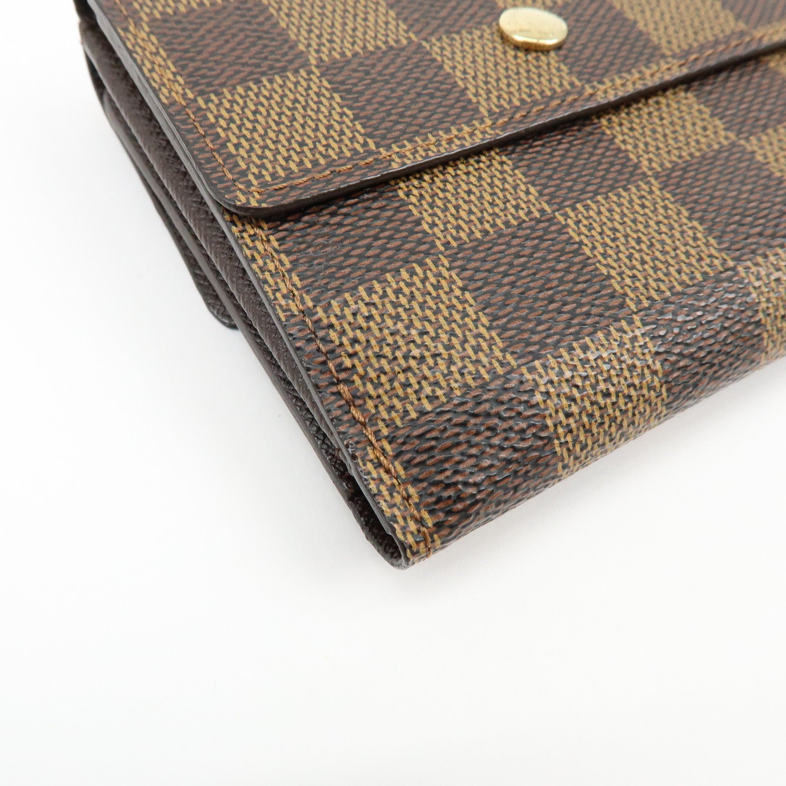 Louis Vuitton Damier Porte Monnaie Bier Carte Credit Wallet N61652
