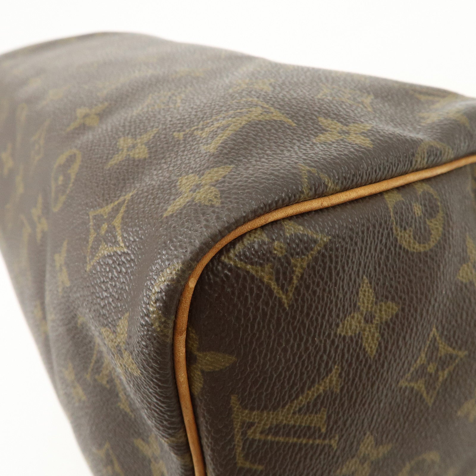 Louis Vuitton Monogram Speedy 30 Hand Bag Boston Bag M41526 Used