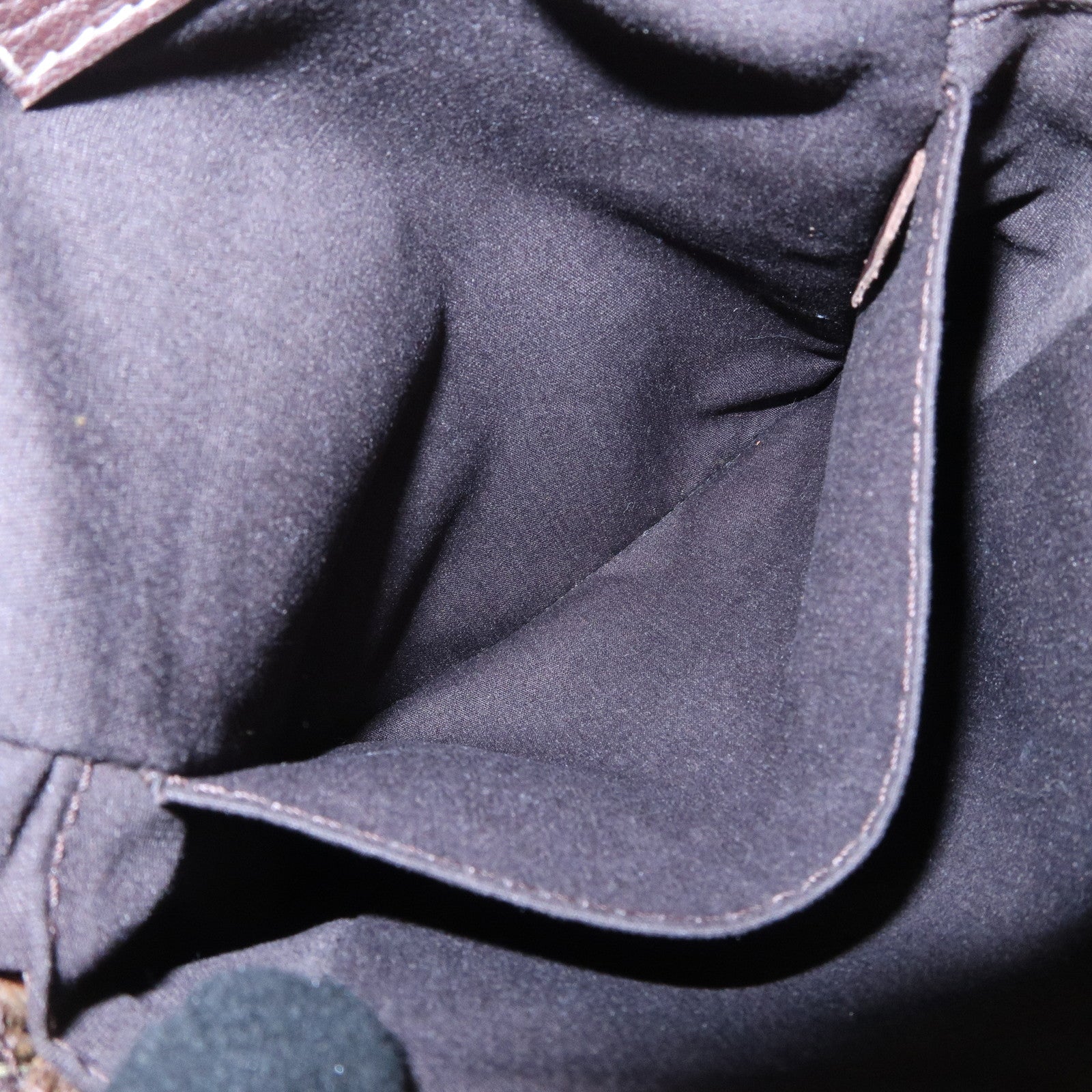 Louis Vuitton Monogram Mini Lin Danube Shoulder Bag Brown M95228