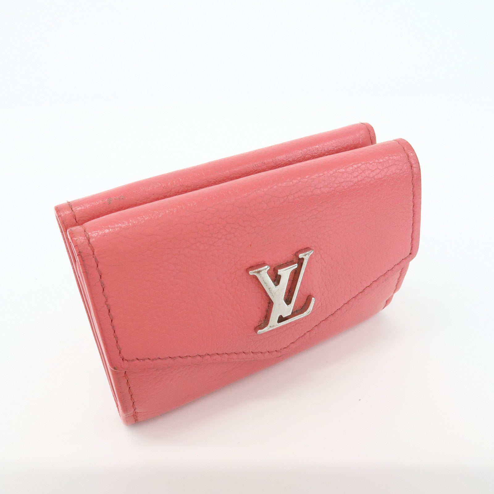 Louis Vuitton Portefeuille Lockmini Wallet Rose Miami M81886