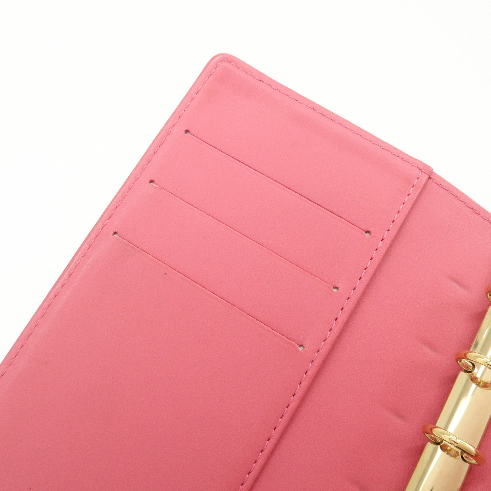 Louis Vuitton Monogram Vernis Agenda PM Planner Cover R2101F