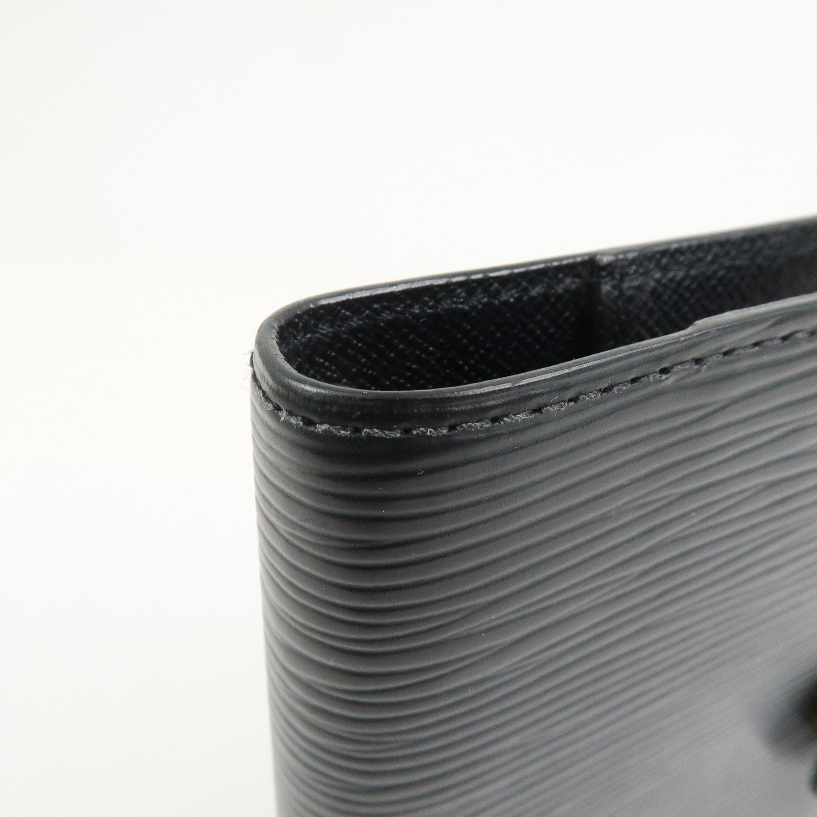 Louis Vuitton Epi Agenda PM Planner Cover Noir R20052