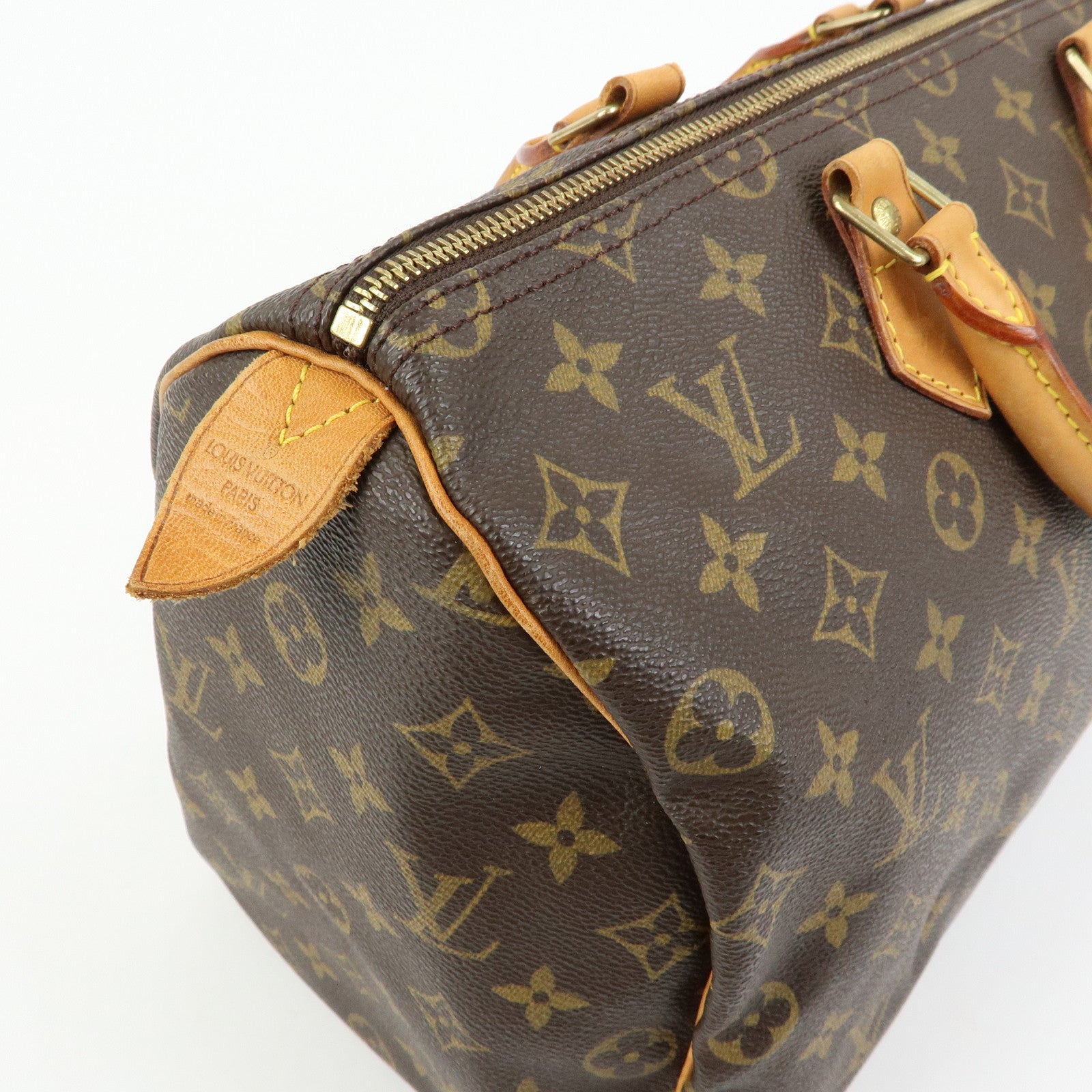 Louis Vuitton Monogram Speedy 35 Boston Bag Hand Bag M41524