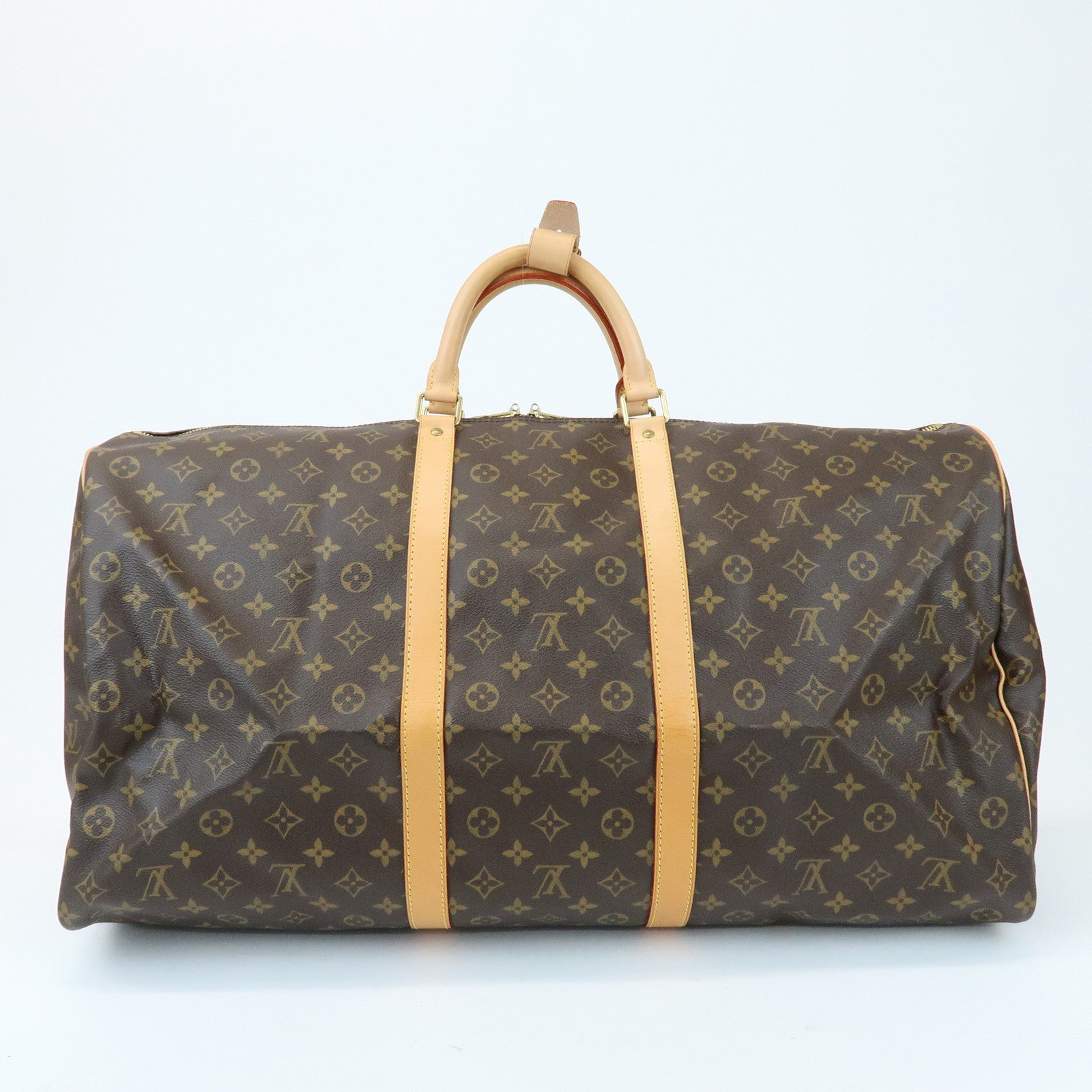 Louis Vuitton Monogram Keep All Bandouliere 60 Boston Bag M41412