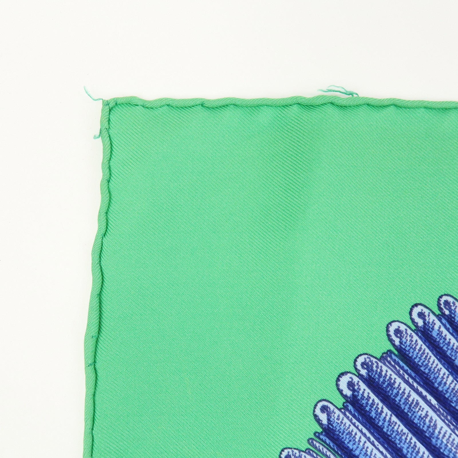 HERMES Carre 90 Silk 100% Scarf Poste et Cavalerie Green Red Blue