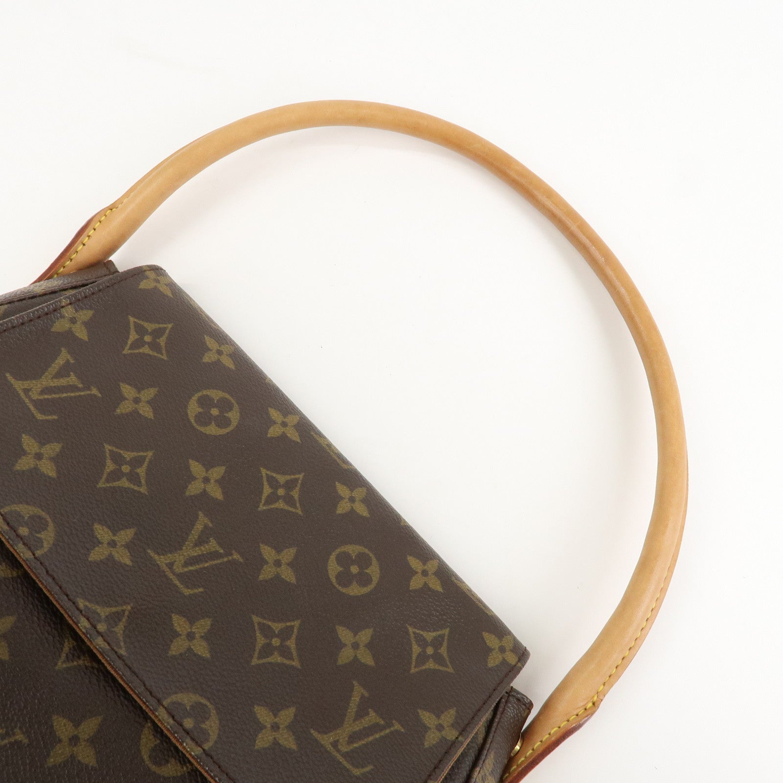 Louis Vuitton Monogram Mini Looping Shoulder Bag Brown M51147