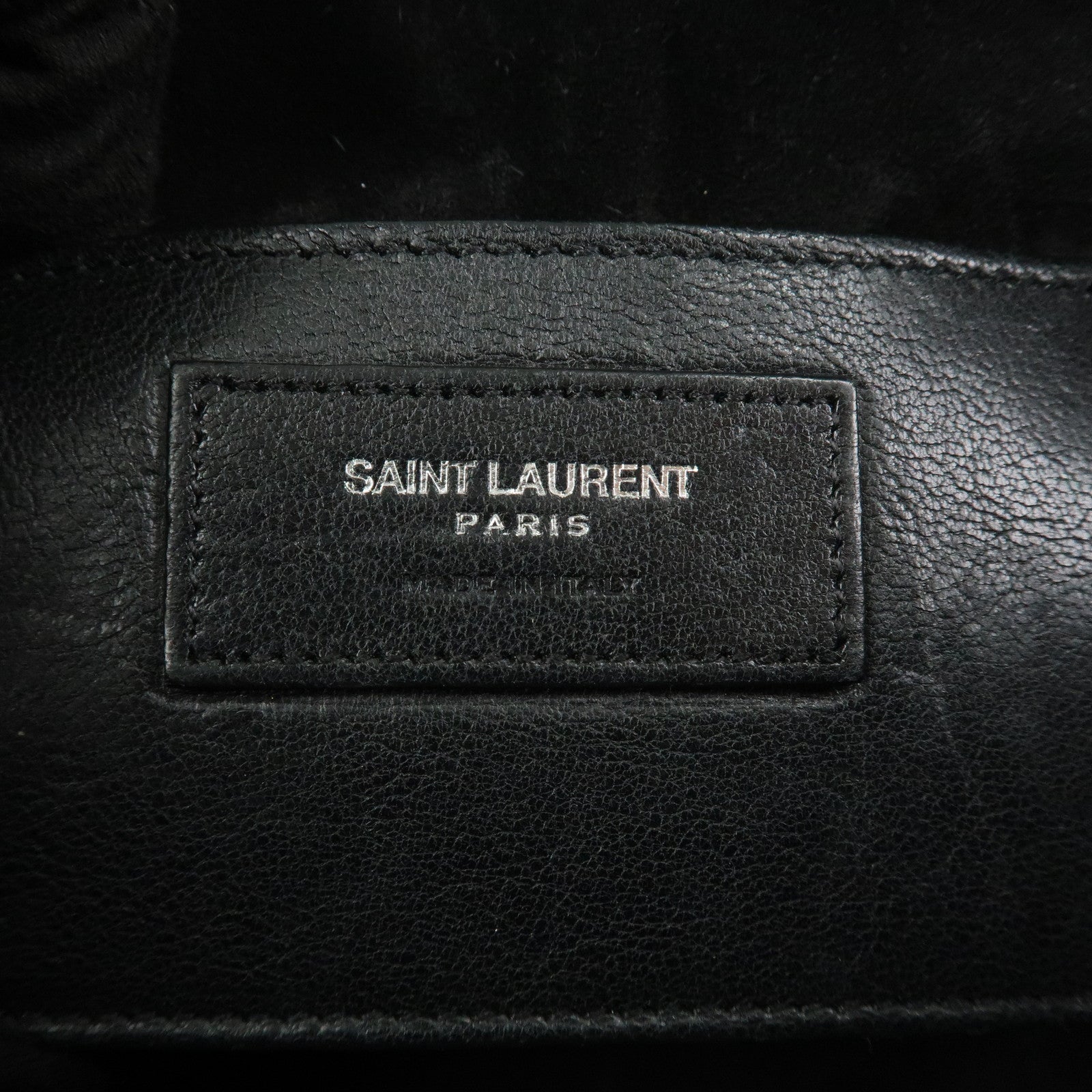 SAINT LAURENT PARIS Leather 2Way Bag Hand Shoulder Bag VLR332423