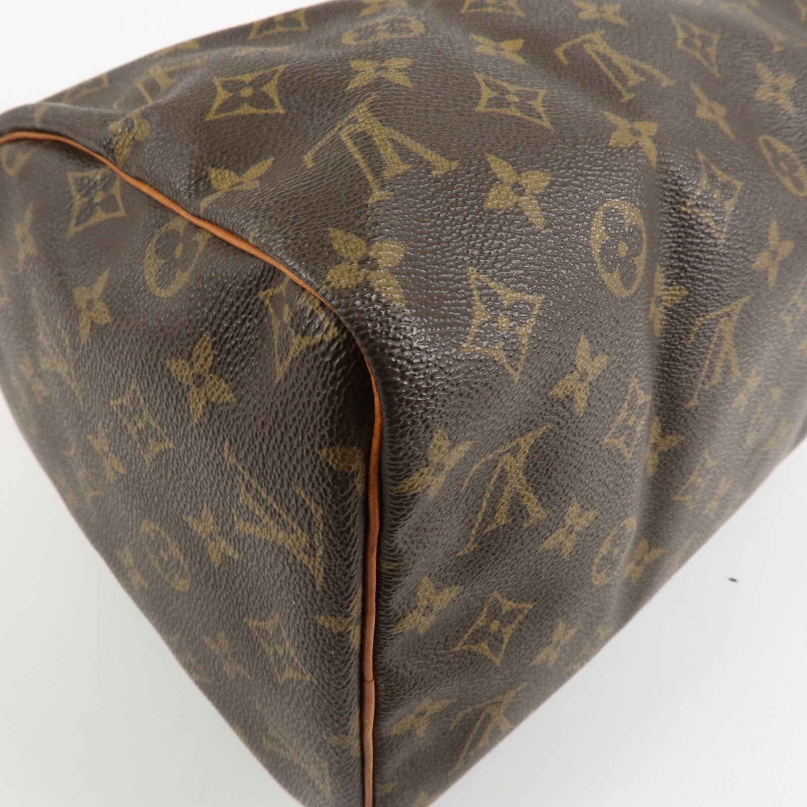 Louis Vuitton Monogram Speedy 30 Hand Bag Boston Bag M41526 Used
