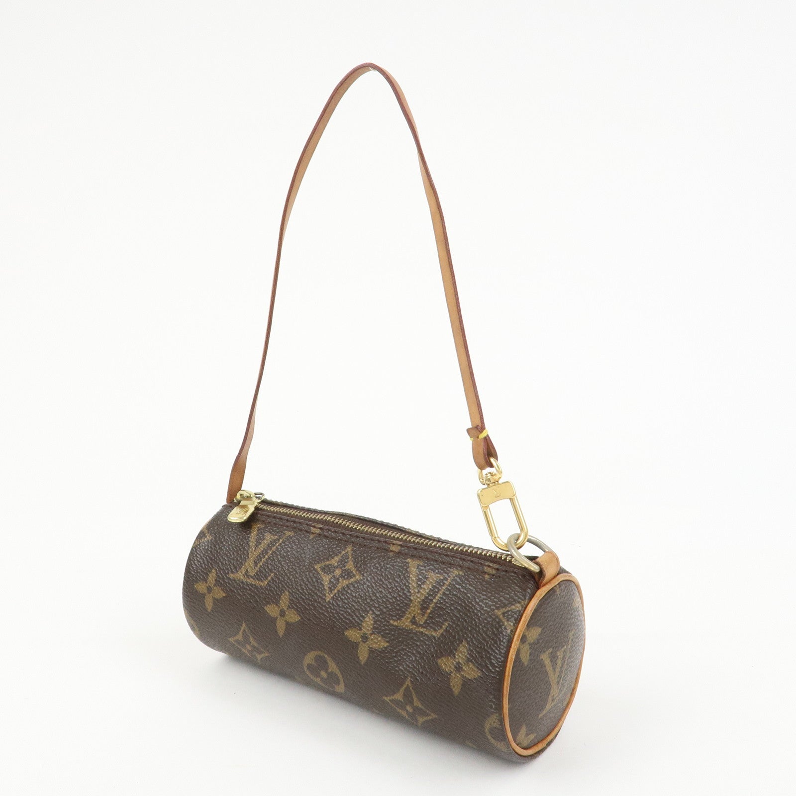 Louis Vuitton Monogram Mini Pouch for Papillon Bag New Style Brown