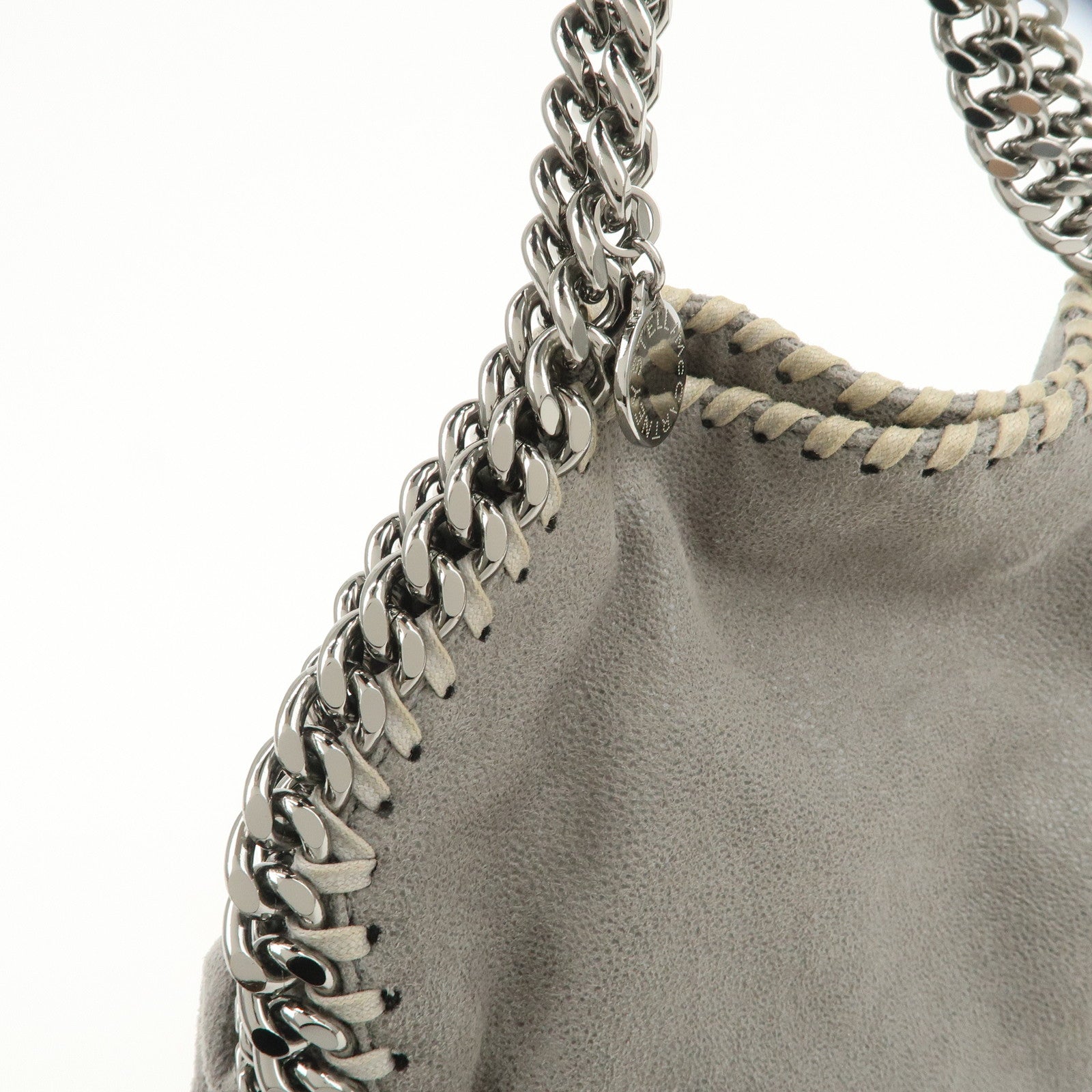 STELLA MCCARTNEY Polyester Falabella 2Way Shoulder Bag Gray