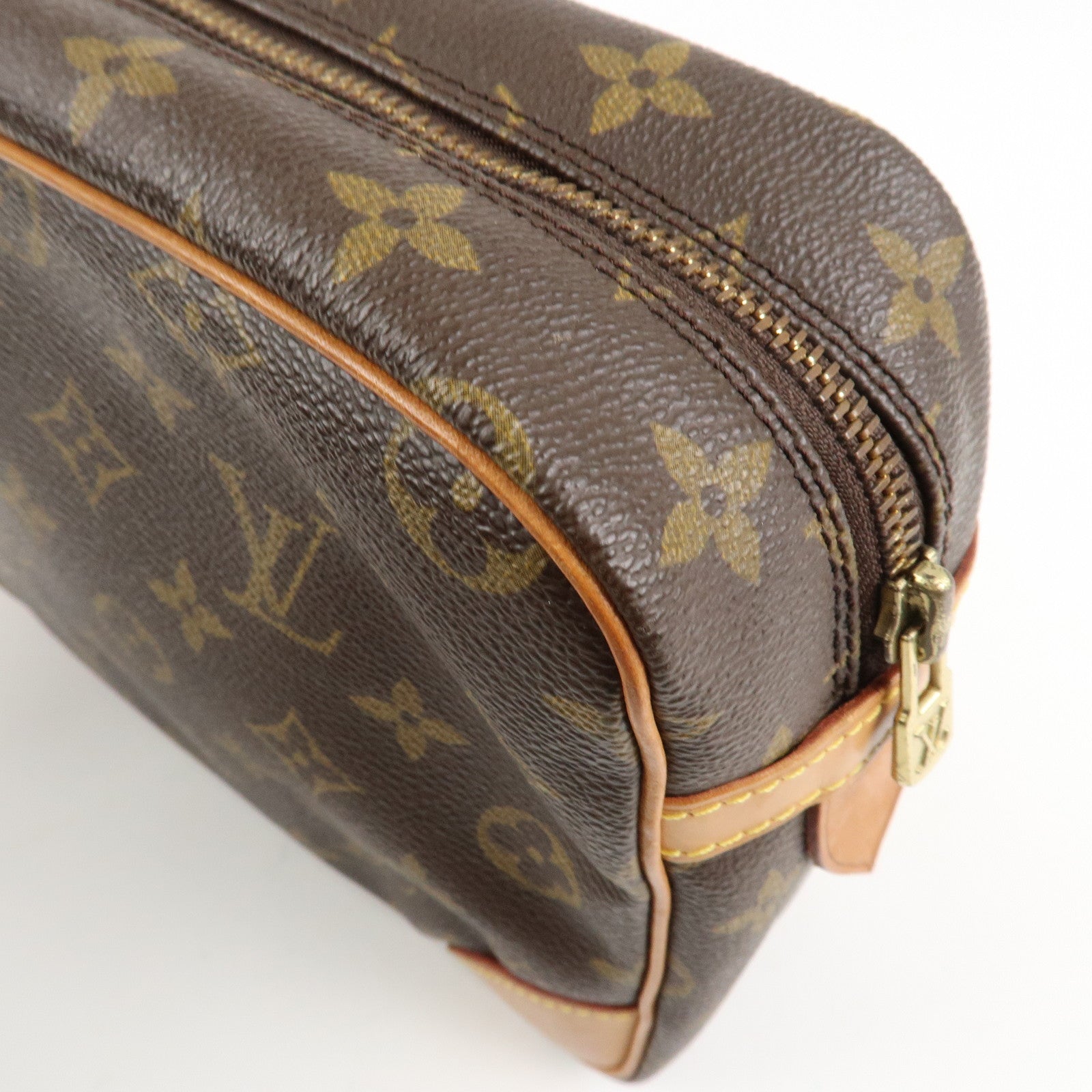 Louis Vuitton Monogram Compiegne 28 Pouch Clutch Bag M51845 Used