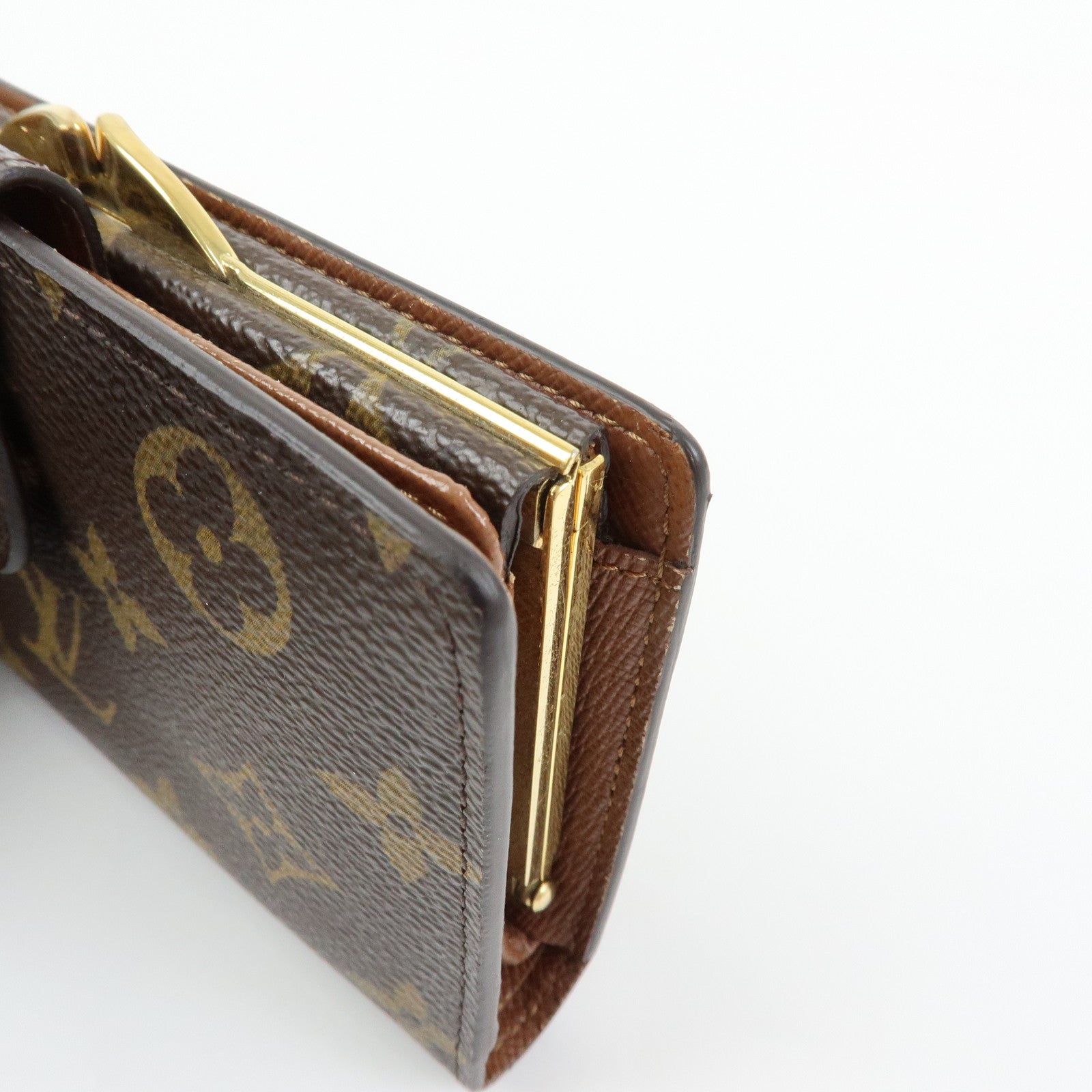 Louis Vuitton Monogram Portefeuille Viennois Compact Wallet M61674
