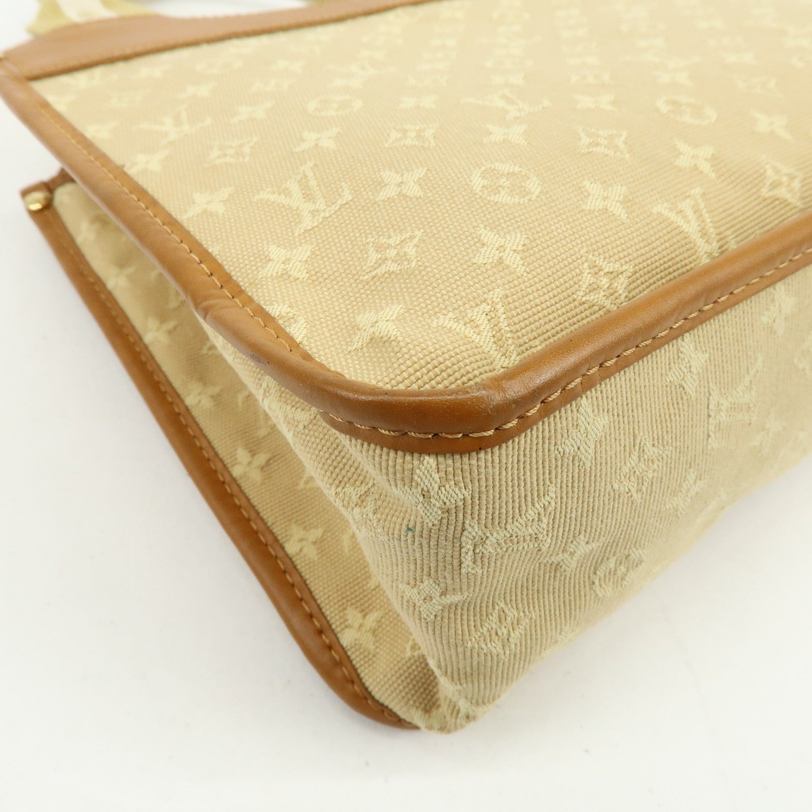 Louis Vuitton Monogram Mini Sac Catherine Hand Bag Beige M92328