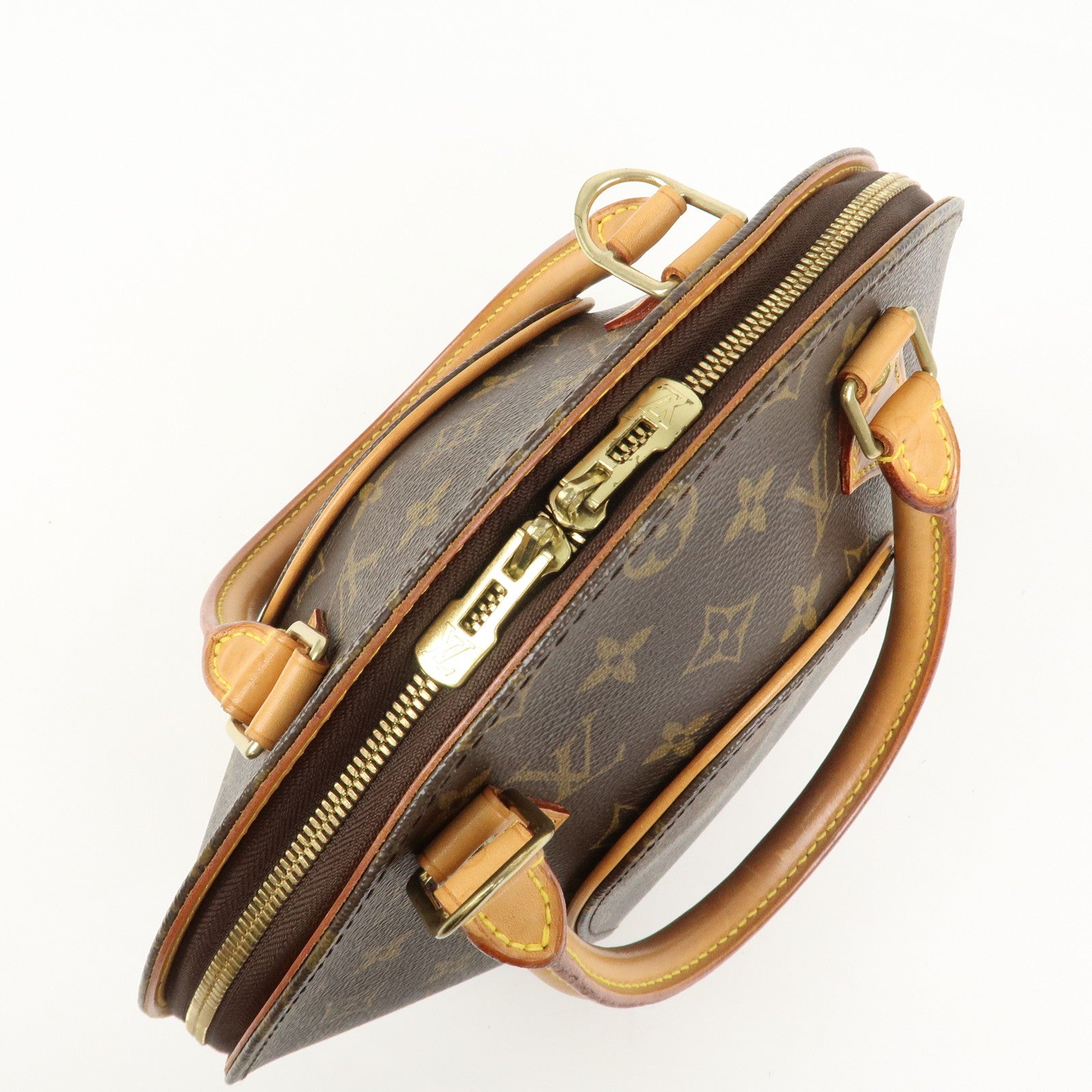 Louis Vuitton Monogram Ellipse PM Hand Bag Brown M51127