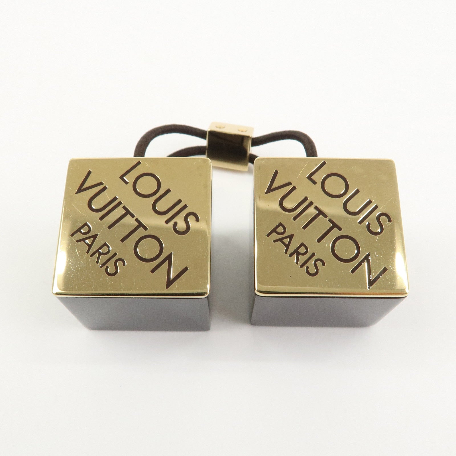 Louis Vuitton Hair Cube Plastic Hair Accessory Purple