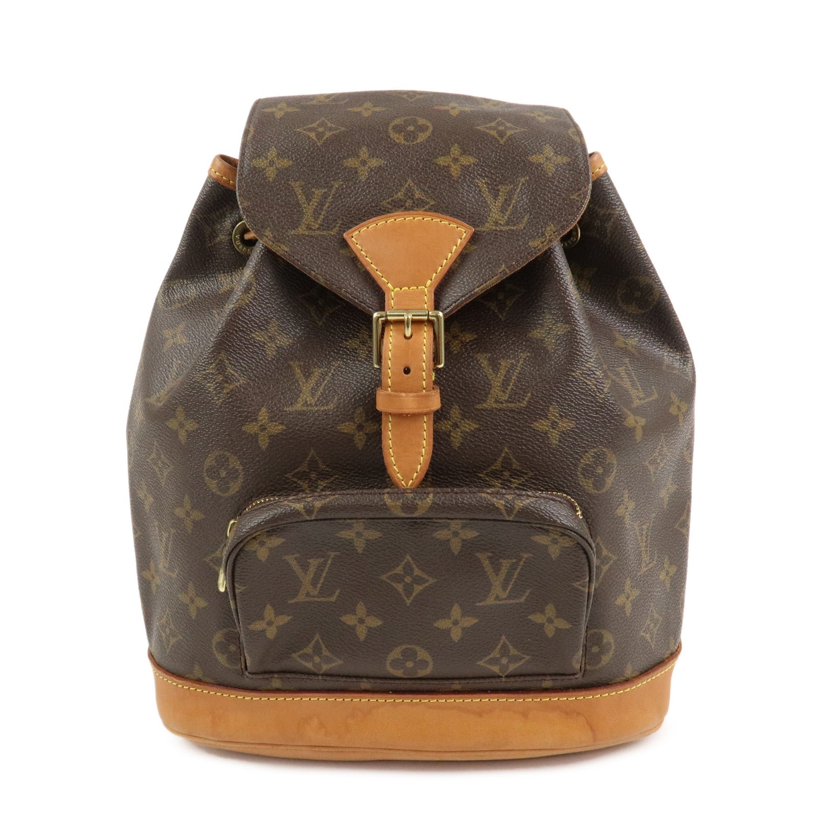 Louis Vuitton Monogram Montsouris MM Backpack Brown M51136