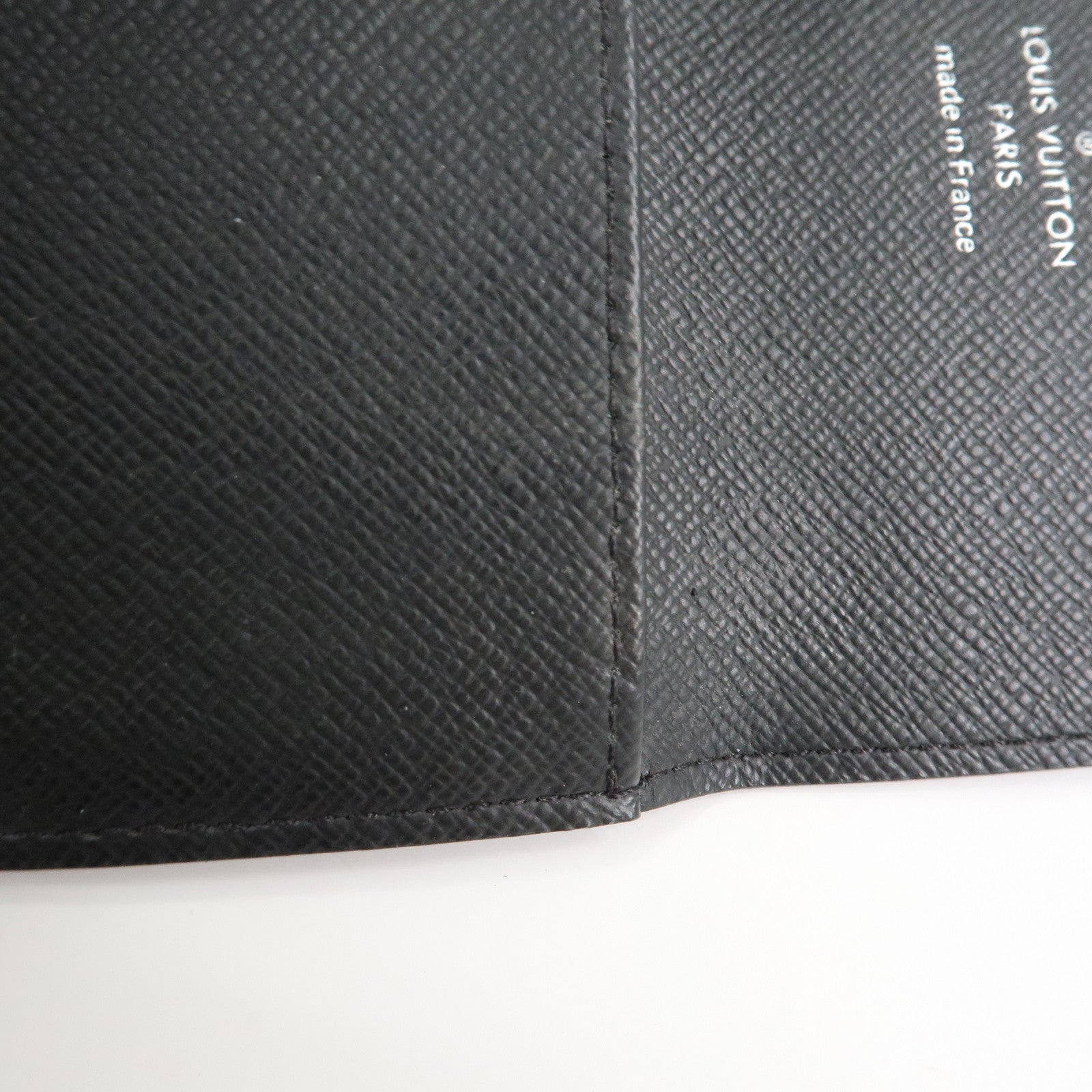 Louis Vuitton Damier Graphite Multicle 6 Key Case Gray Black N62662