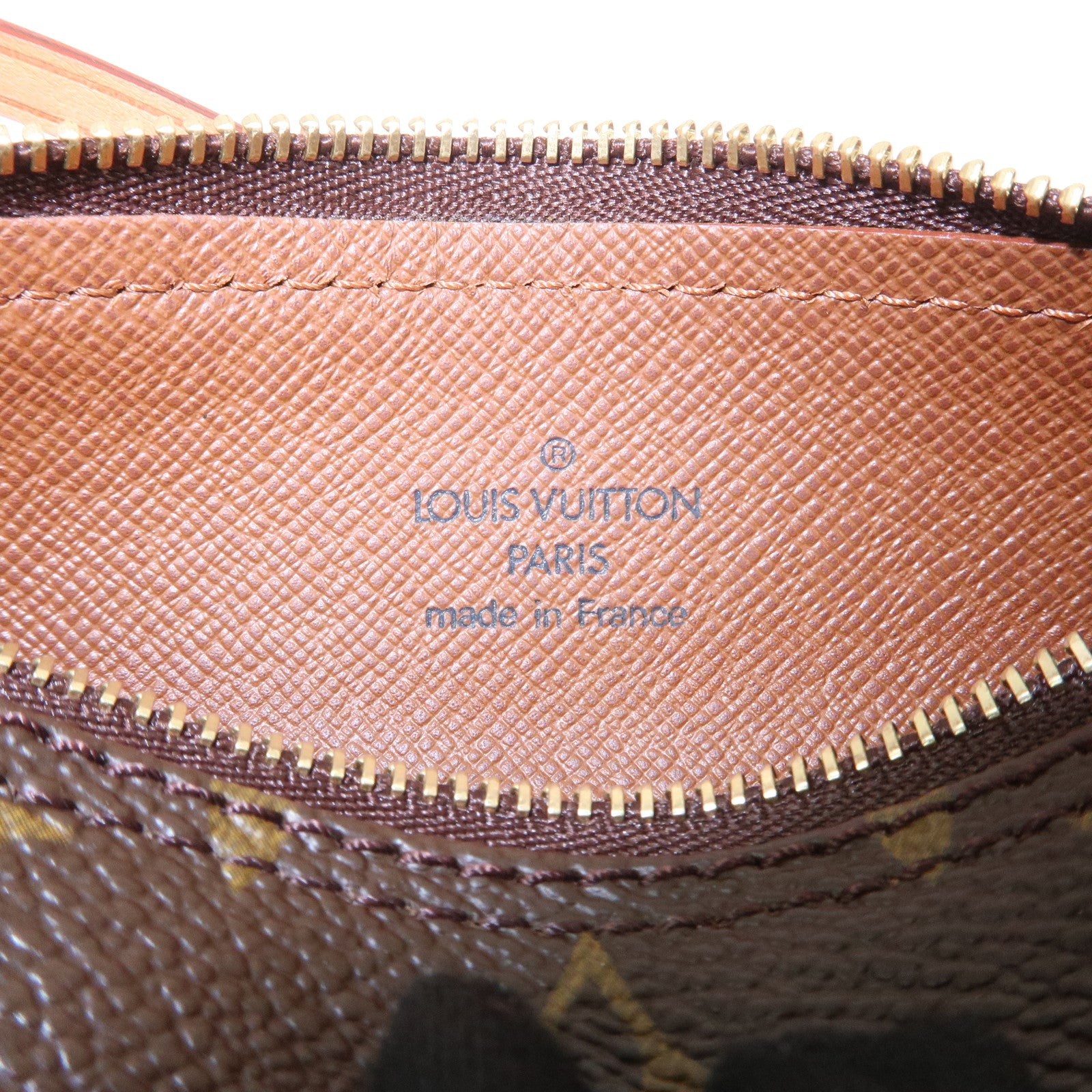 Louis Vuitton Monogram Mini Pouch for Papillon Bag Brown