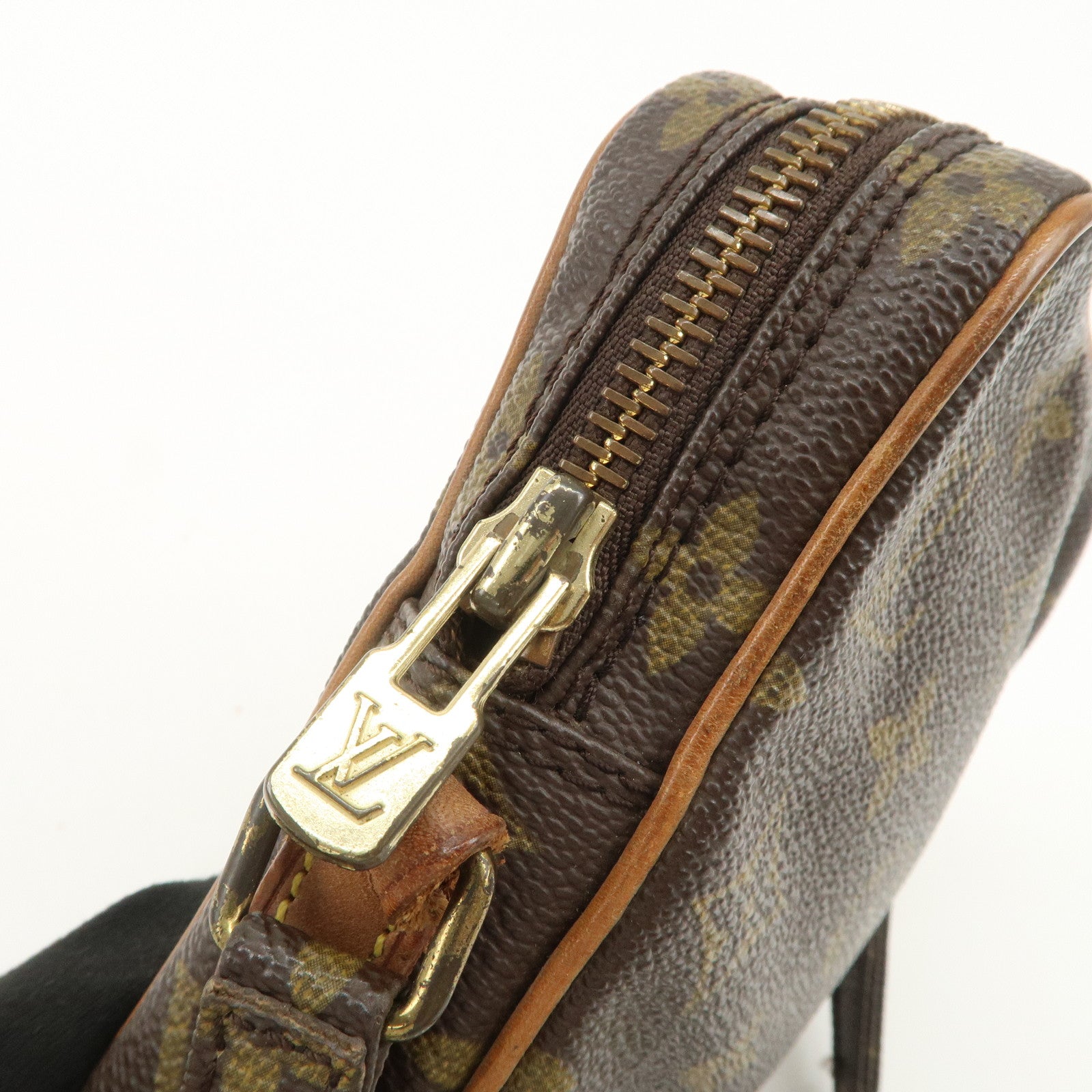 Louis Vuitton Monogram Mini Danube Shoulder Bag Brown M45268