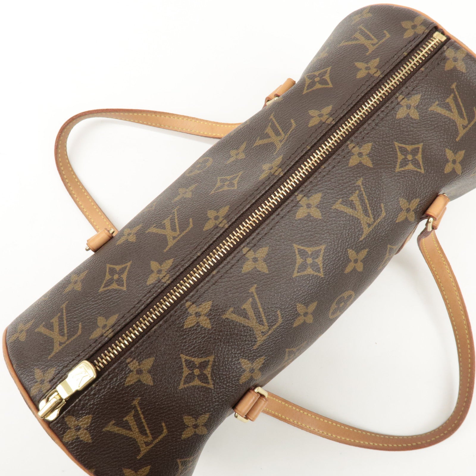 Louis Vuitton Monogram Papillon 30 Hand Bag New Style M51385 Used