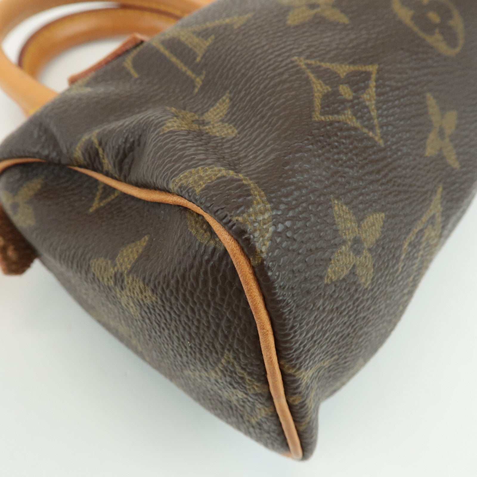Louis Vuitton Monogram Mini Speedy Hand Bag M41534 Used