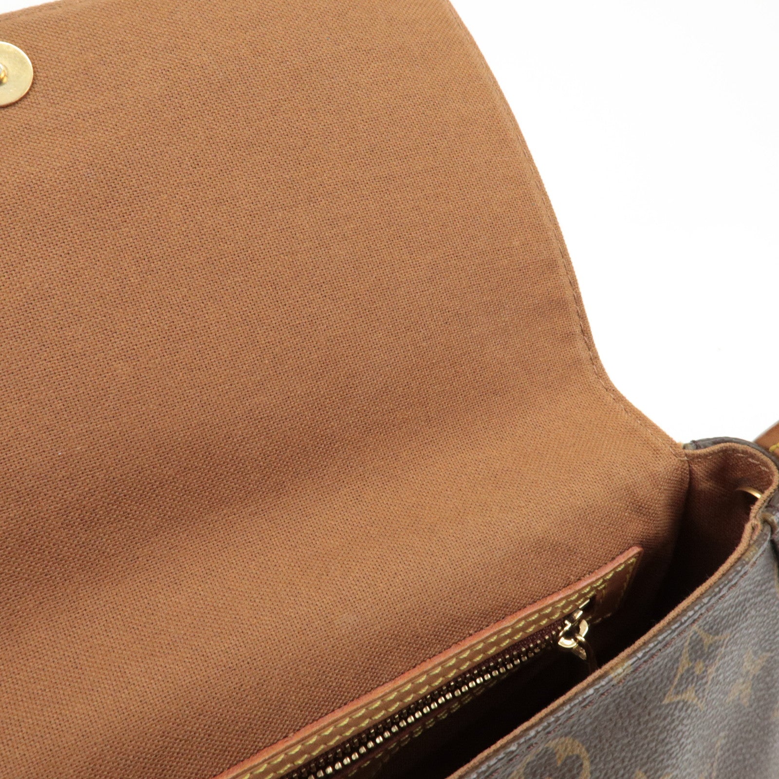 Louis Vuitton Monogram Mini Looping Shoulder Bag Brown M51147 Used