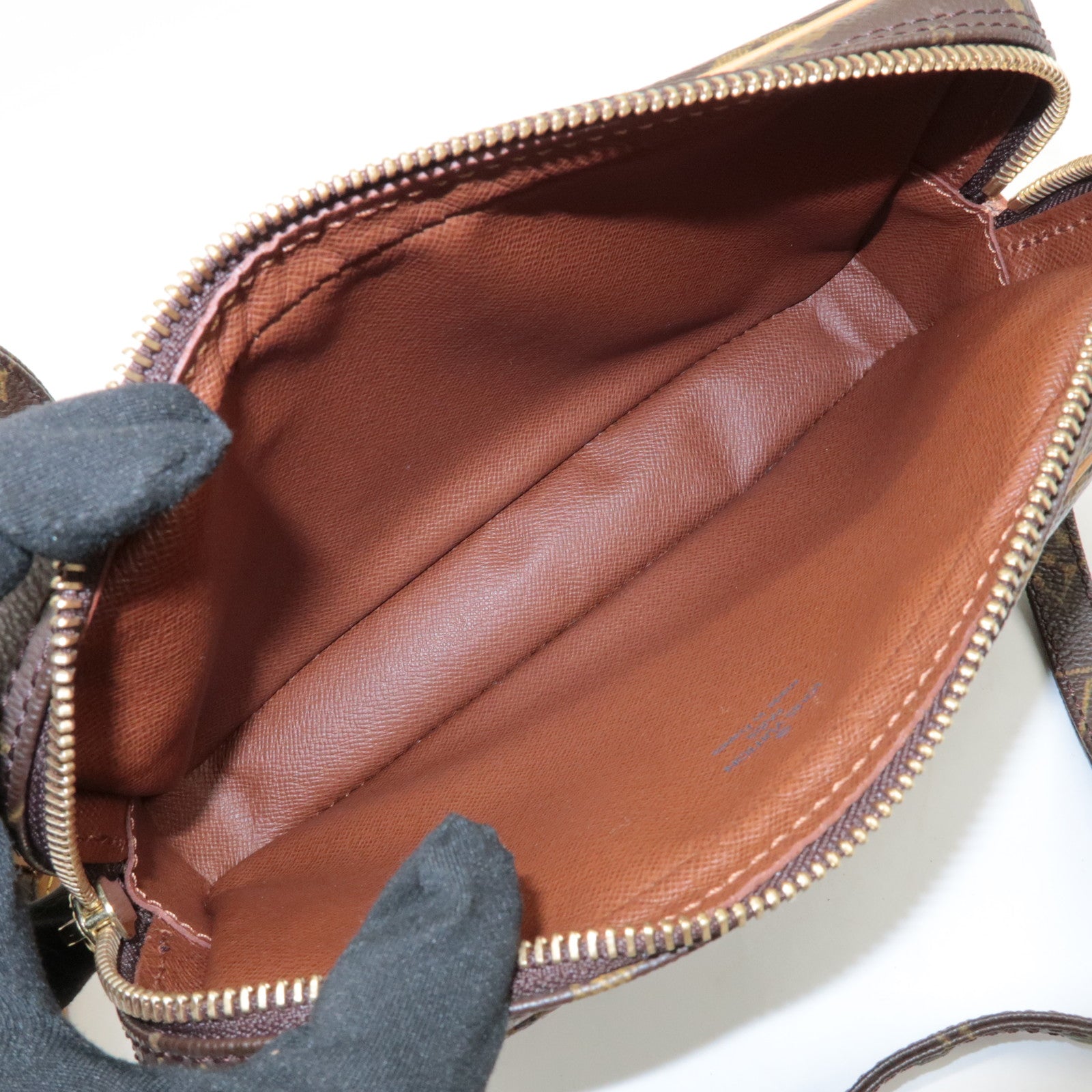 Louis Vuitton Monogram Pochette Marly Bandouliere Bag Brown M51828 Used