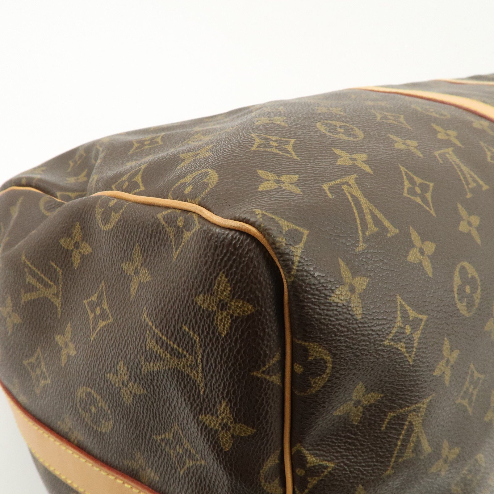 Louis Vuitton Monogram Keep All Bandouliere 55 Boston Bag M41414