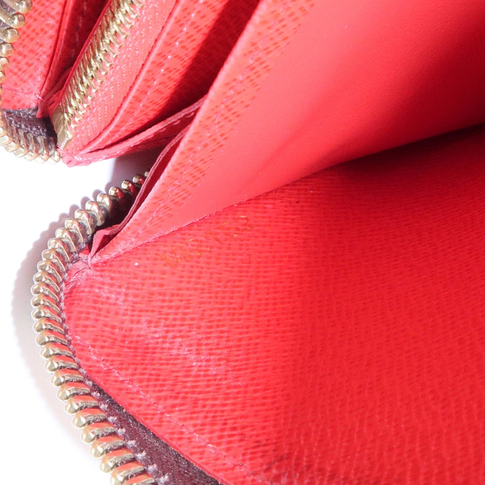 Louis Vuitton Monogram Kusama Pumpkin Dots Zippy Wallet M60450 Used