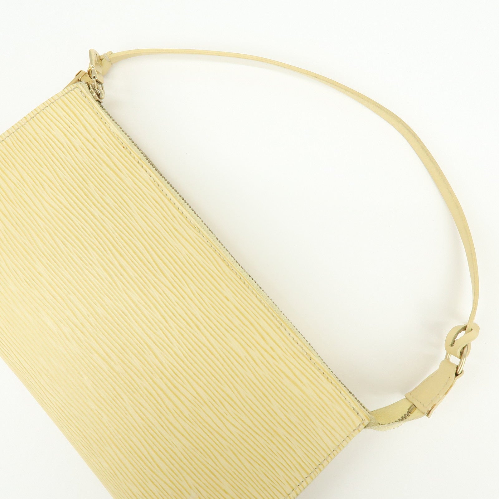 Louis Vuitton Epi Leather Pochette Accessoires Pouch Vanilla M5294A